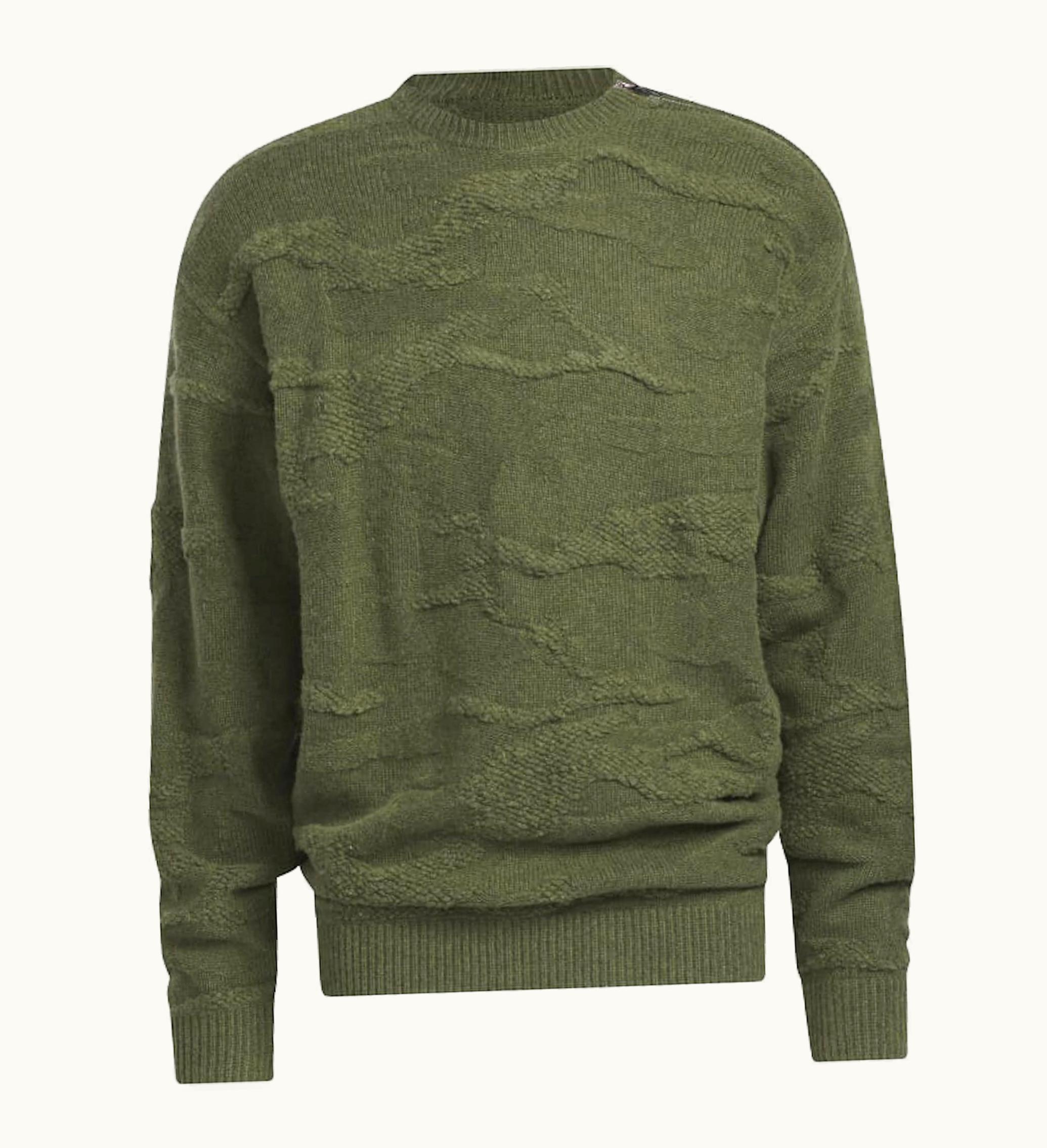 Adidas Adidas Ivy Park Knit Crewneck Sweatshirt All Gender Wild Pine