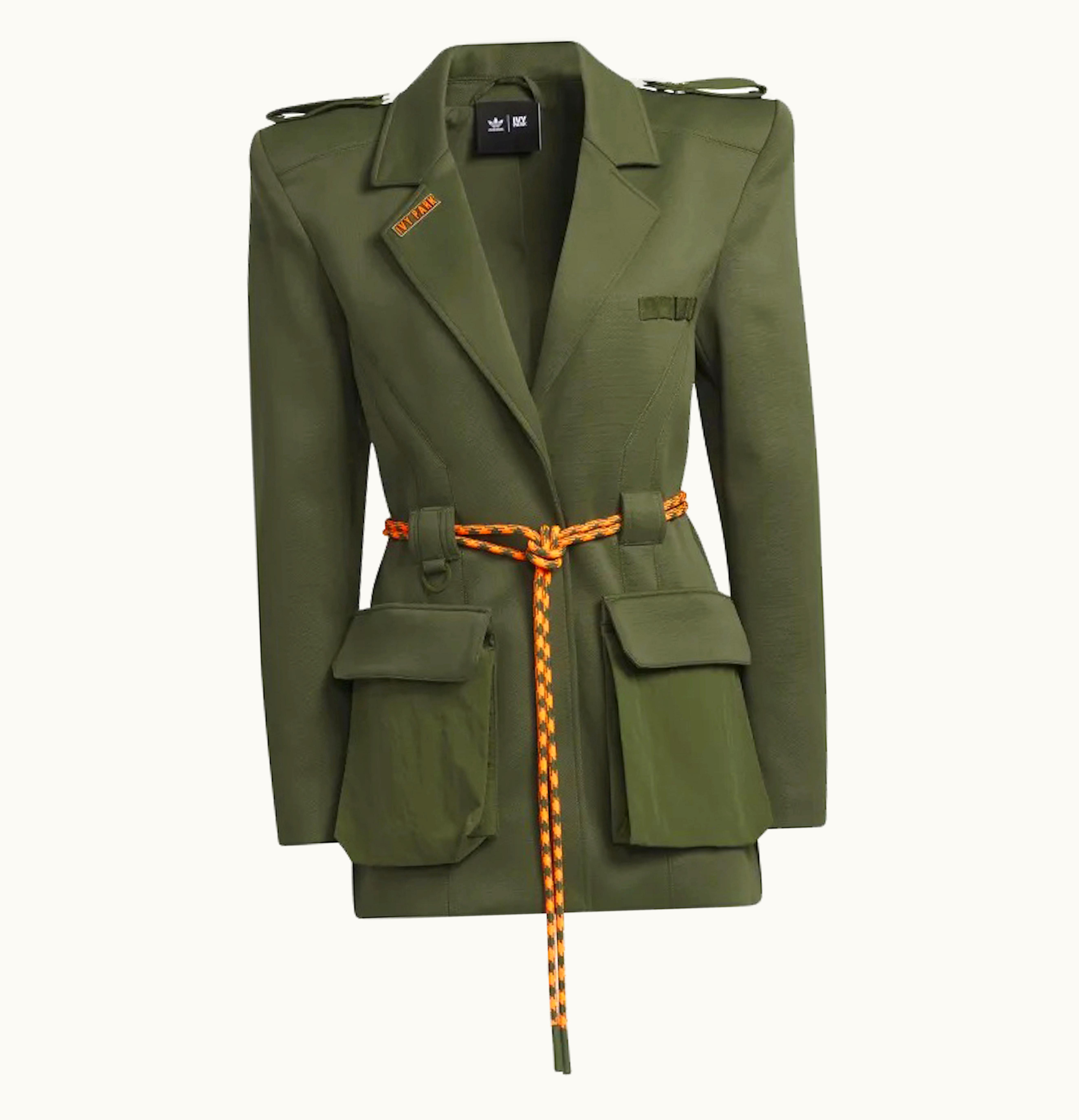 Adidas Adidas Ivy Park Twill Suit Top Wild Pine