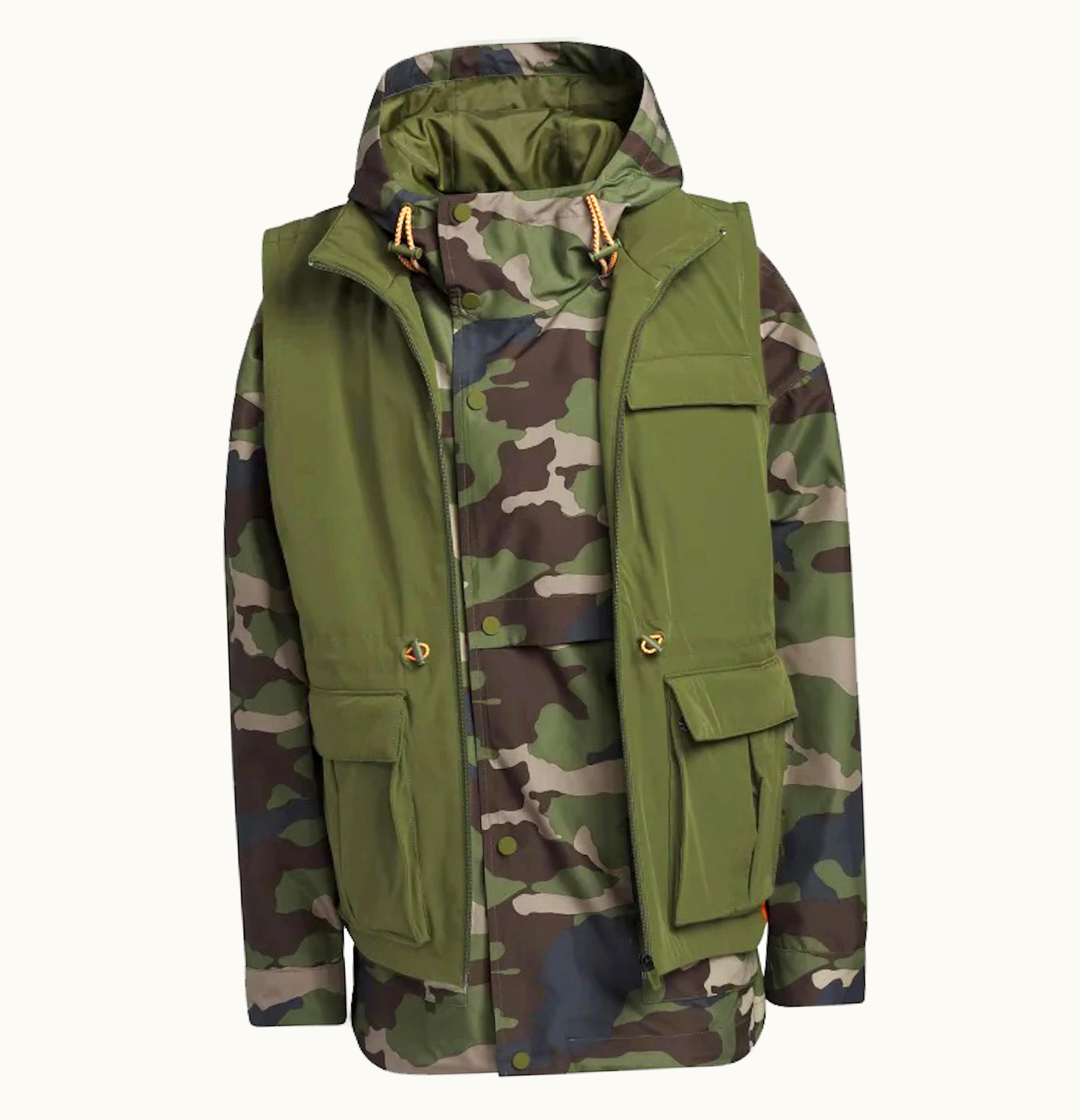 Adidas Adidas Ivy Park 2fer Jacket All Gender Aop Camo Wild Pine