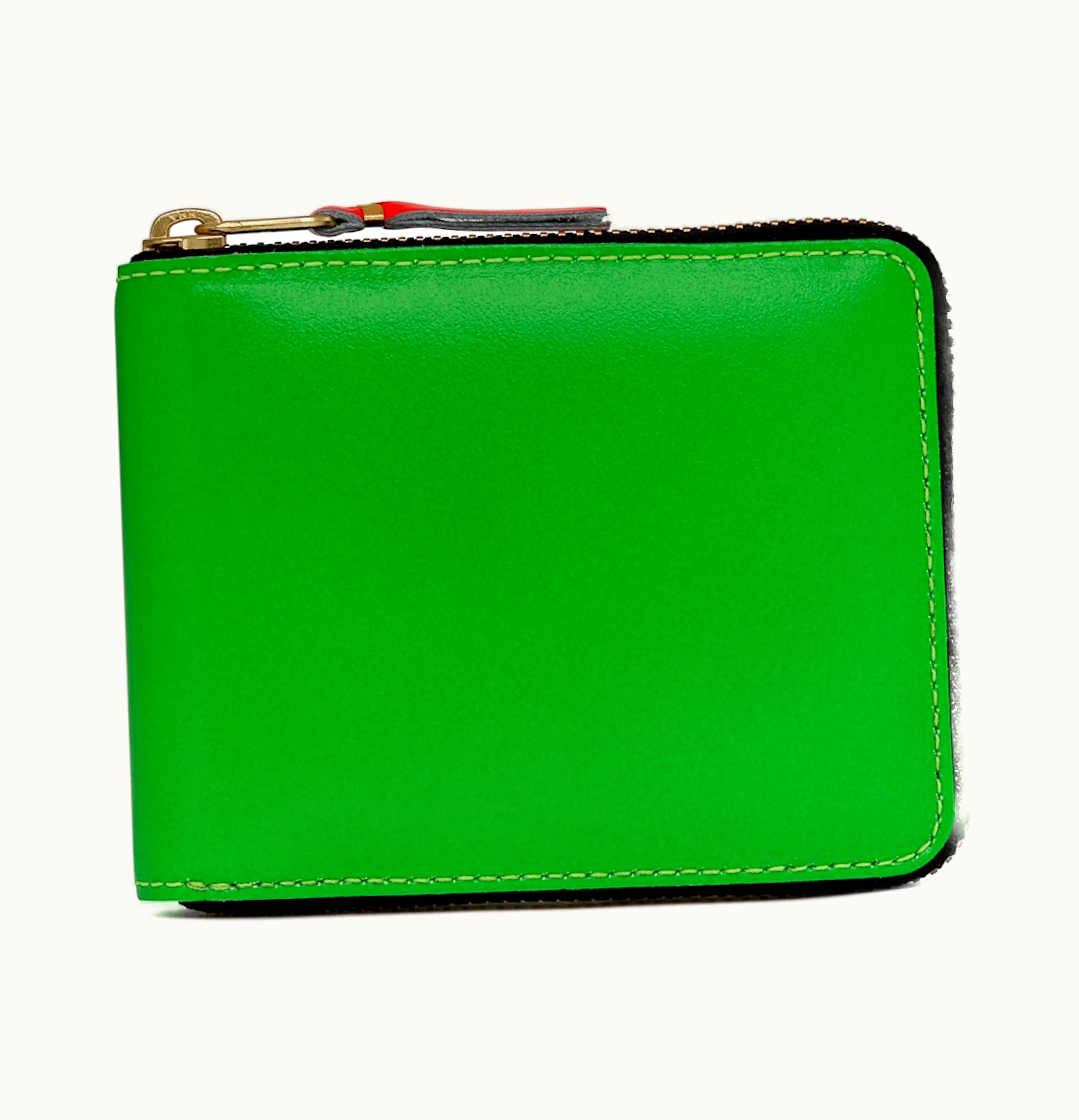 Comme Des Garçons Comme des Garcons SA7100SF Super Fluo Wallet Green
