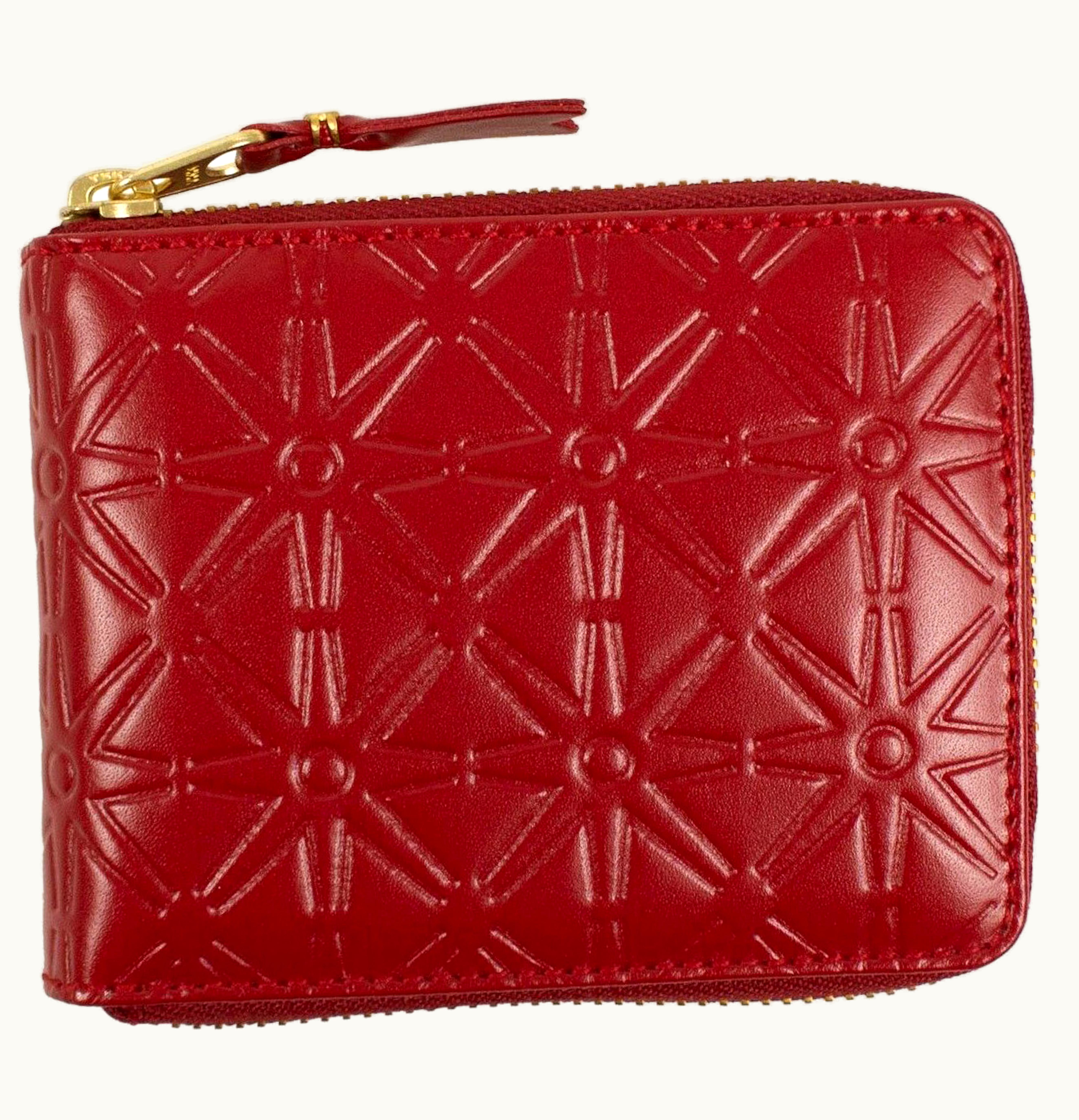 Comme Des Garçons Comme des Garcons SA710ECA Wallet Colour Embossed A Red