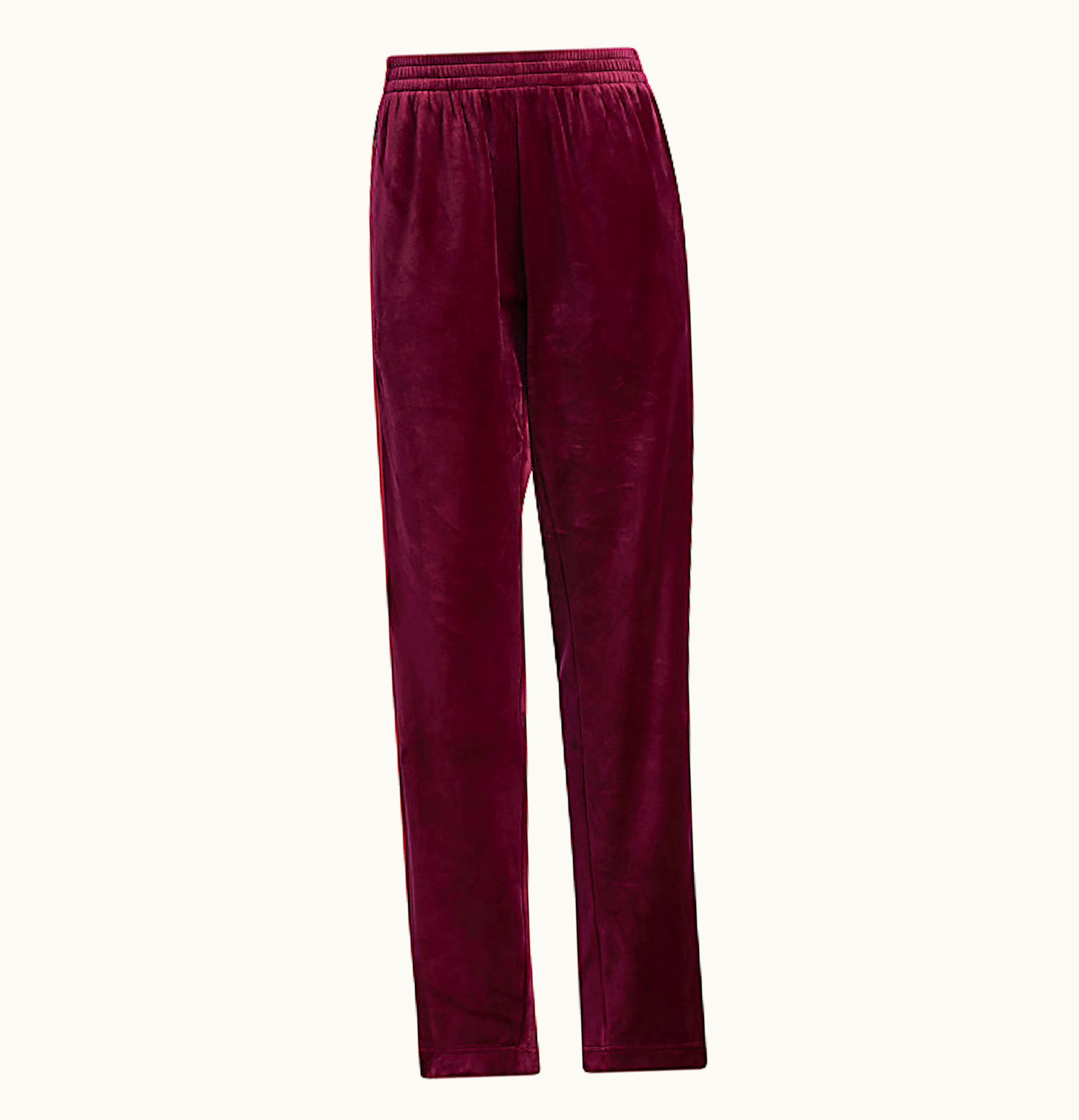 Adidas Adidas Ivy Park Velour Track Pants All Gender Cherry Wood