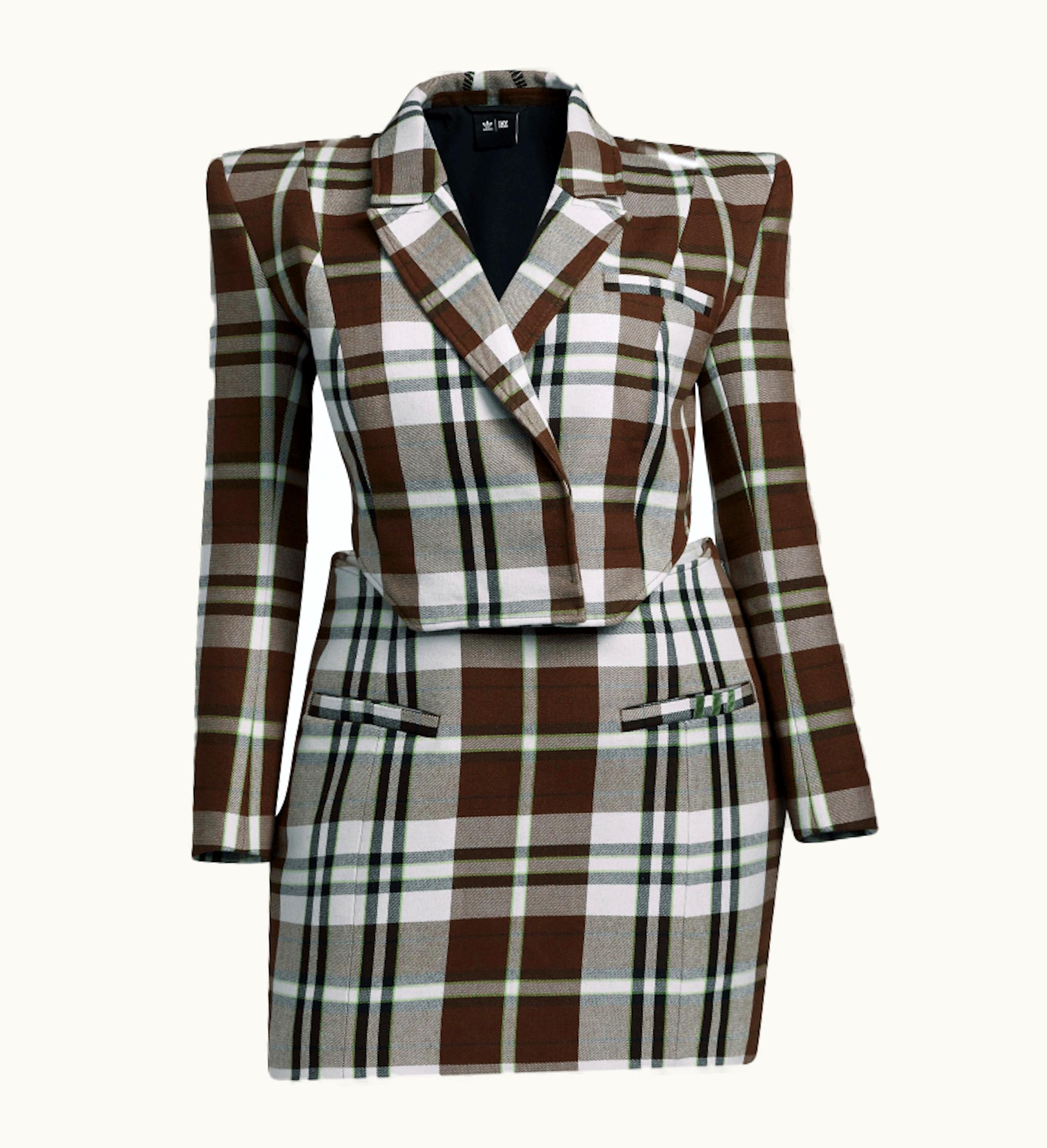 Adidas Adidas Ivy Park Halls Of Ivy Dress Apac Plus Sizing Light Solid Grey Black Brown Semi Solar Slime