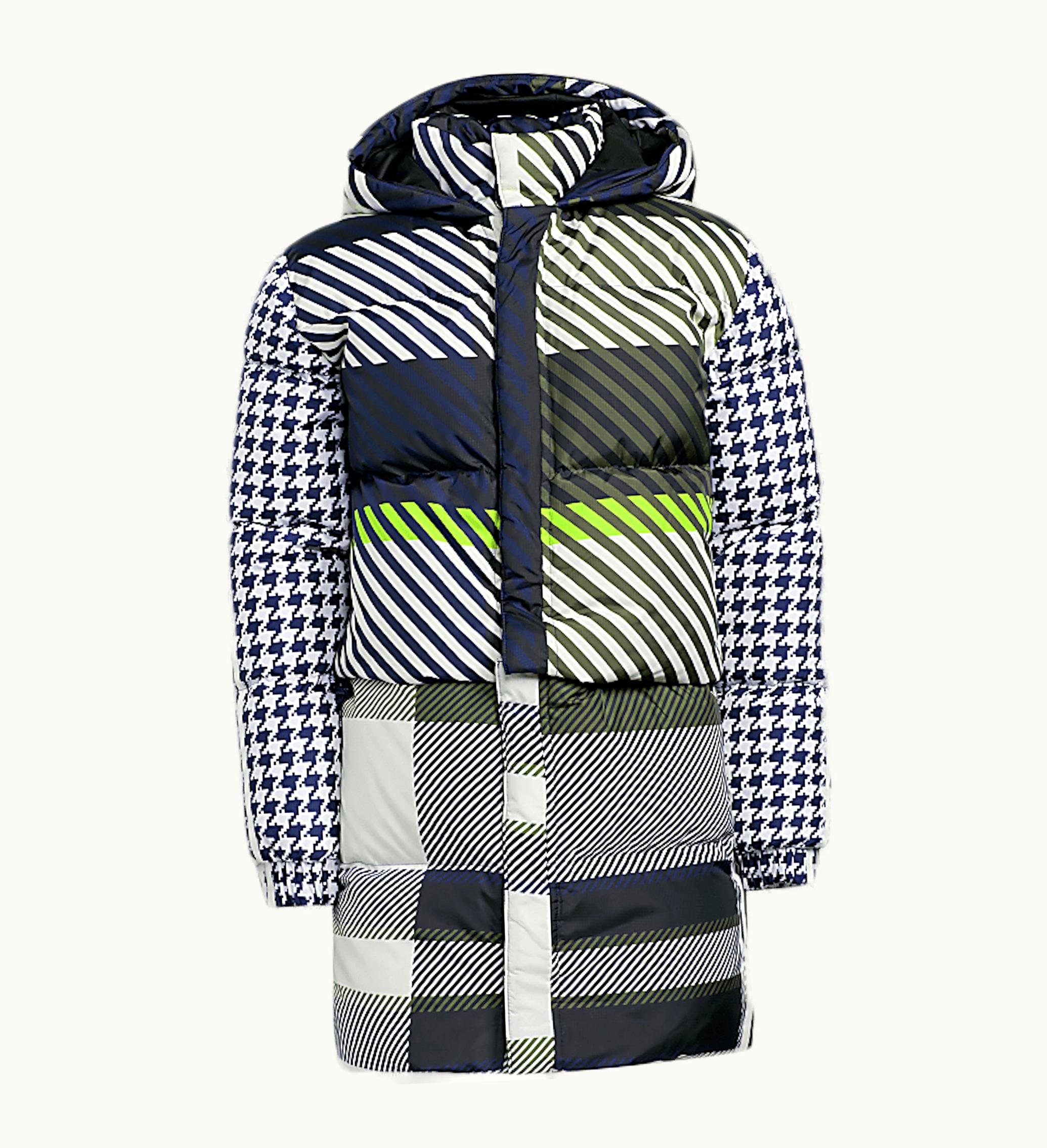 Adidas Adidas Ivy Park Halls Of Ivy Kids Puffer Jacket All Gender Cloud White Dark Blue Wild Pine