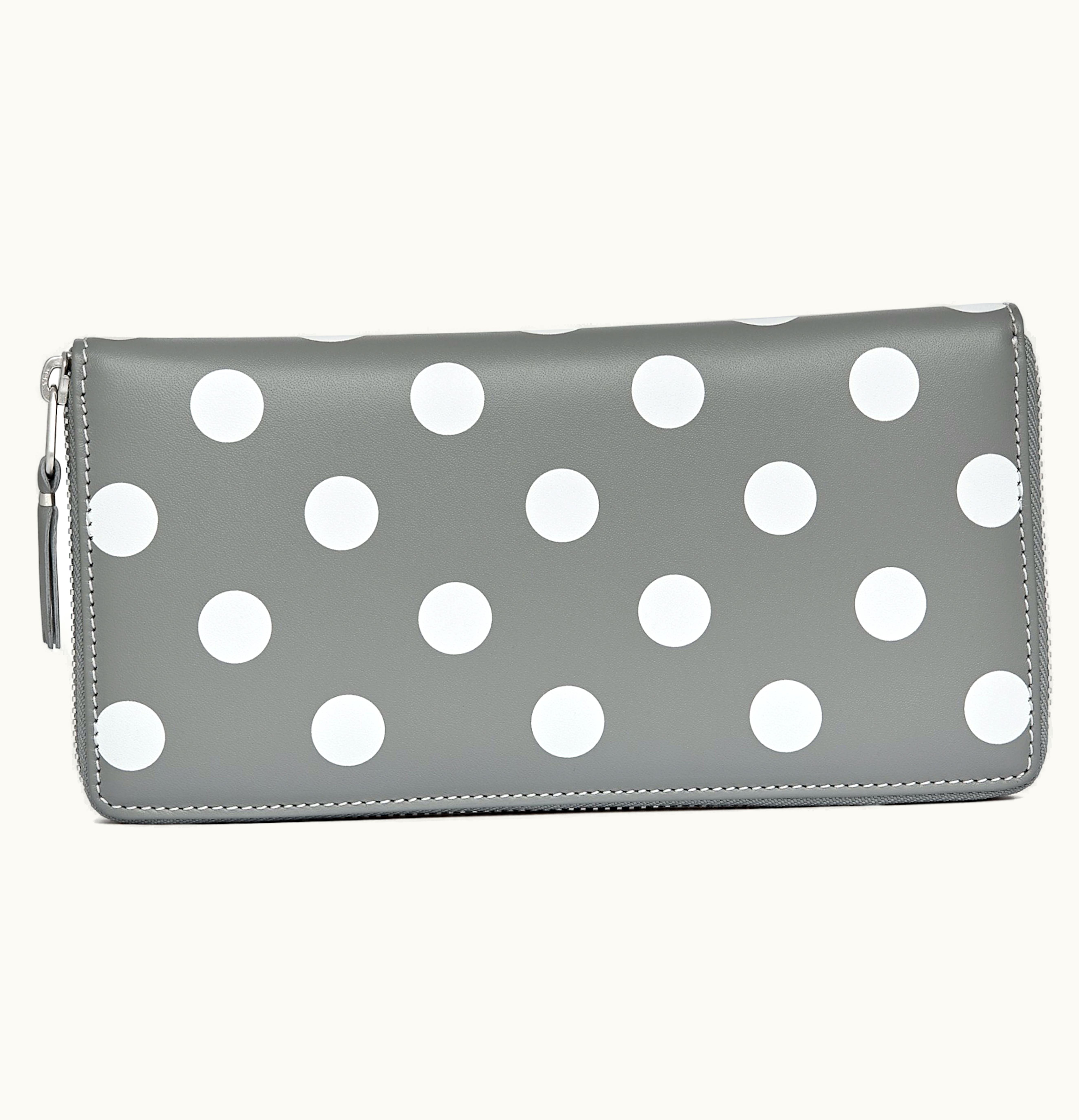 Comme Des Garçons Comme des Garcons SA0110PD Wallet Polka Dots Grey