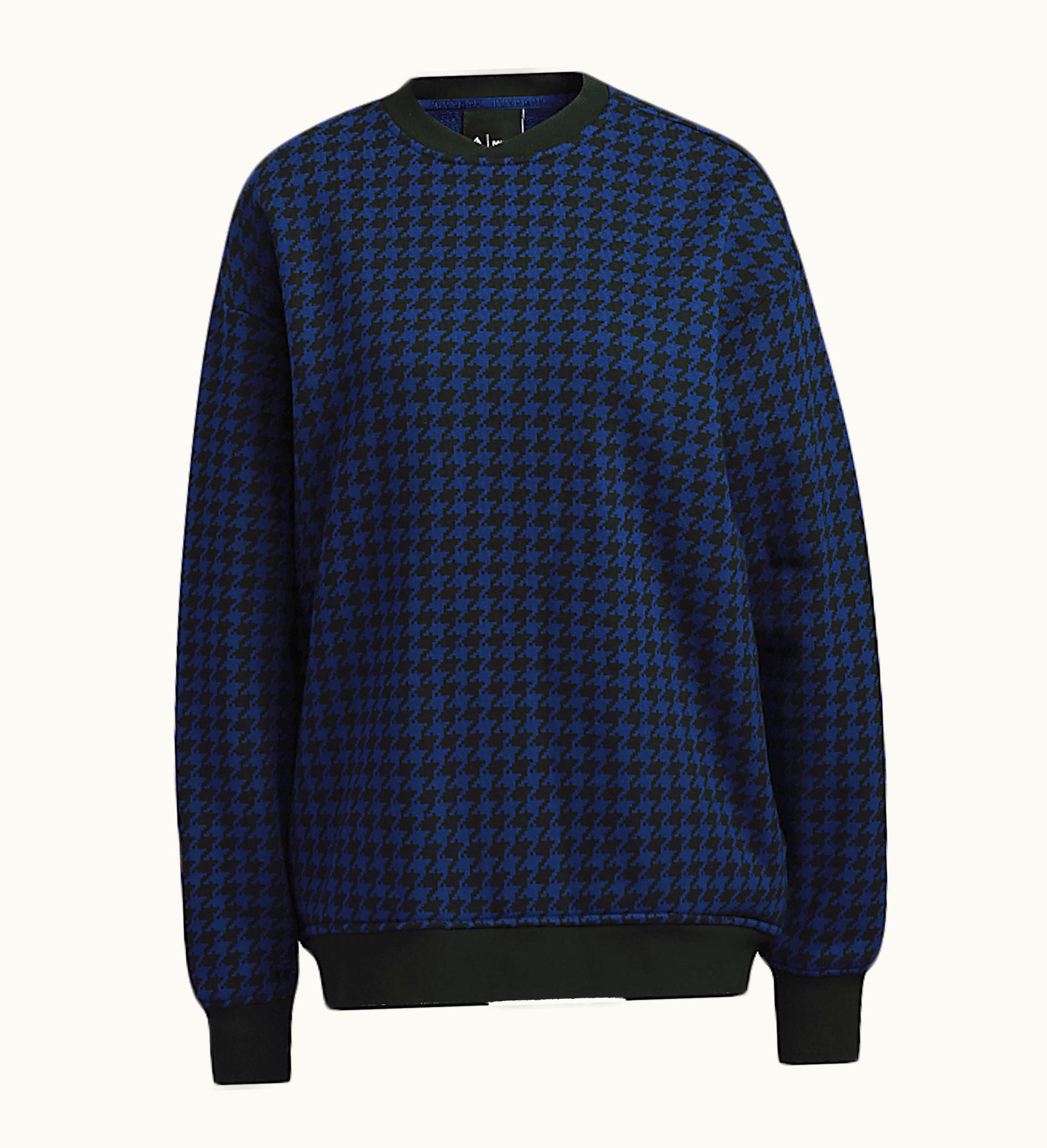 Adidas Adidas Ivy Park Halls Of Ivy Allover Print Crewneck Sweatshirt All Gender Dark Blue