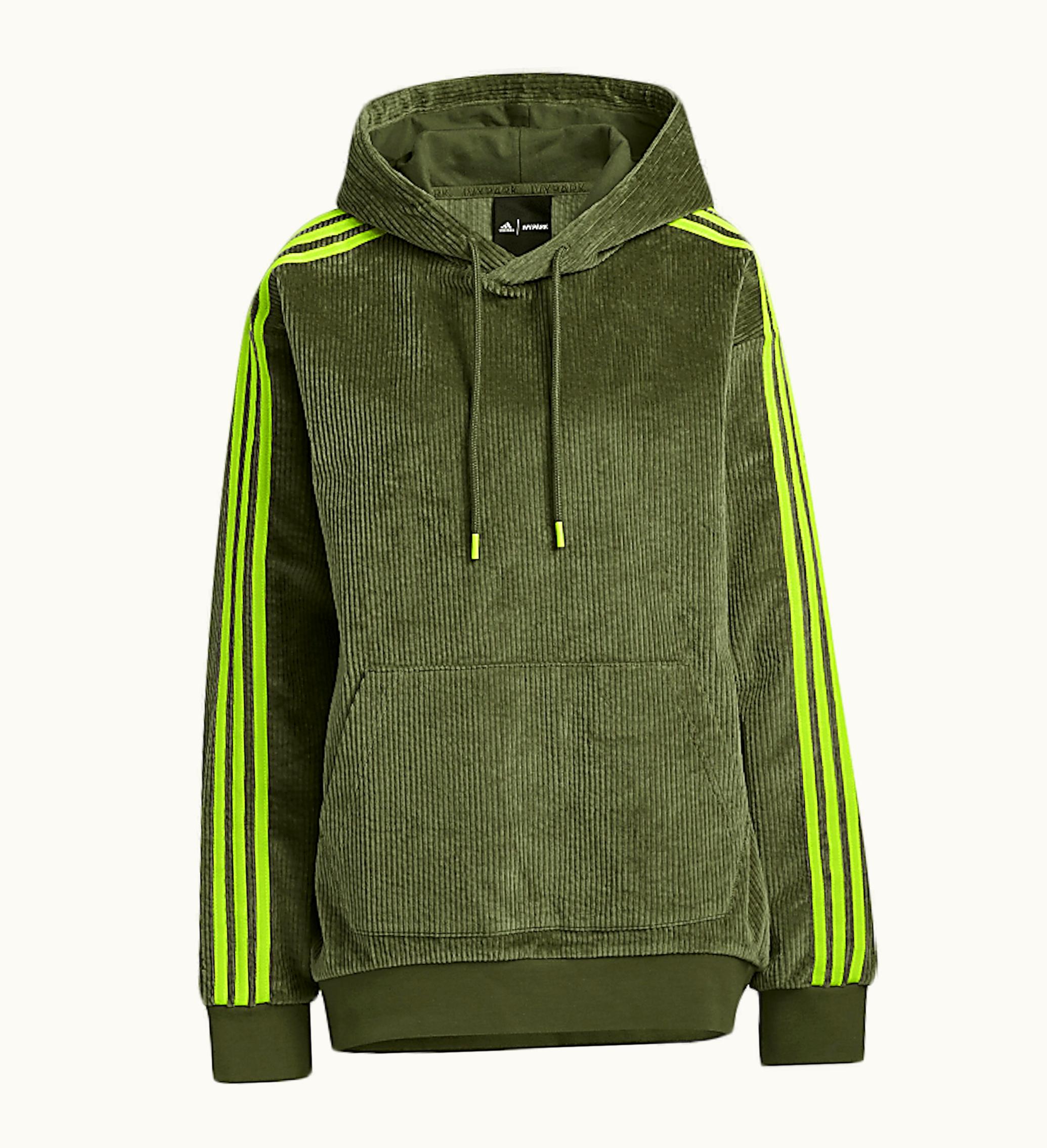 Adidas Adidas Ivy Park Halls Of Ivy Corduroy Hoodie All Gender Wild Pine