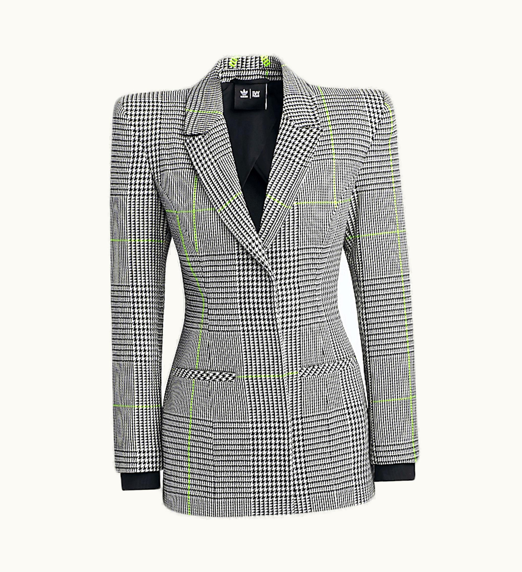 Adidas Adidas Ivy Park Halls Of Ivy Suit Jacket Asia Sizing White Black Semi Solar Slime