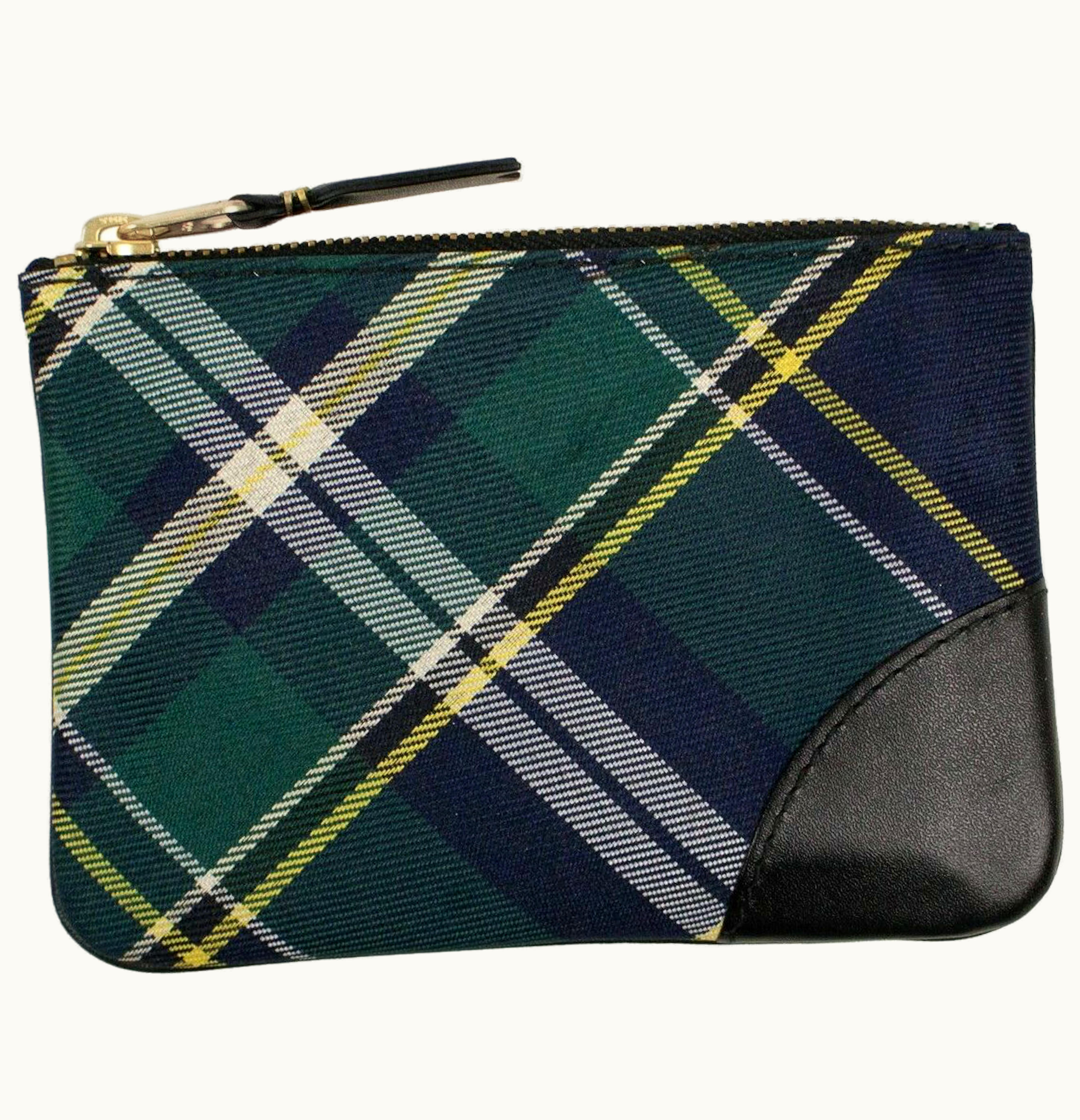 Comme Des Garçons Comme des Garcons SA8100T Wallet Tartan Green Multicolor