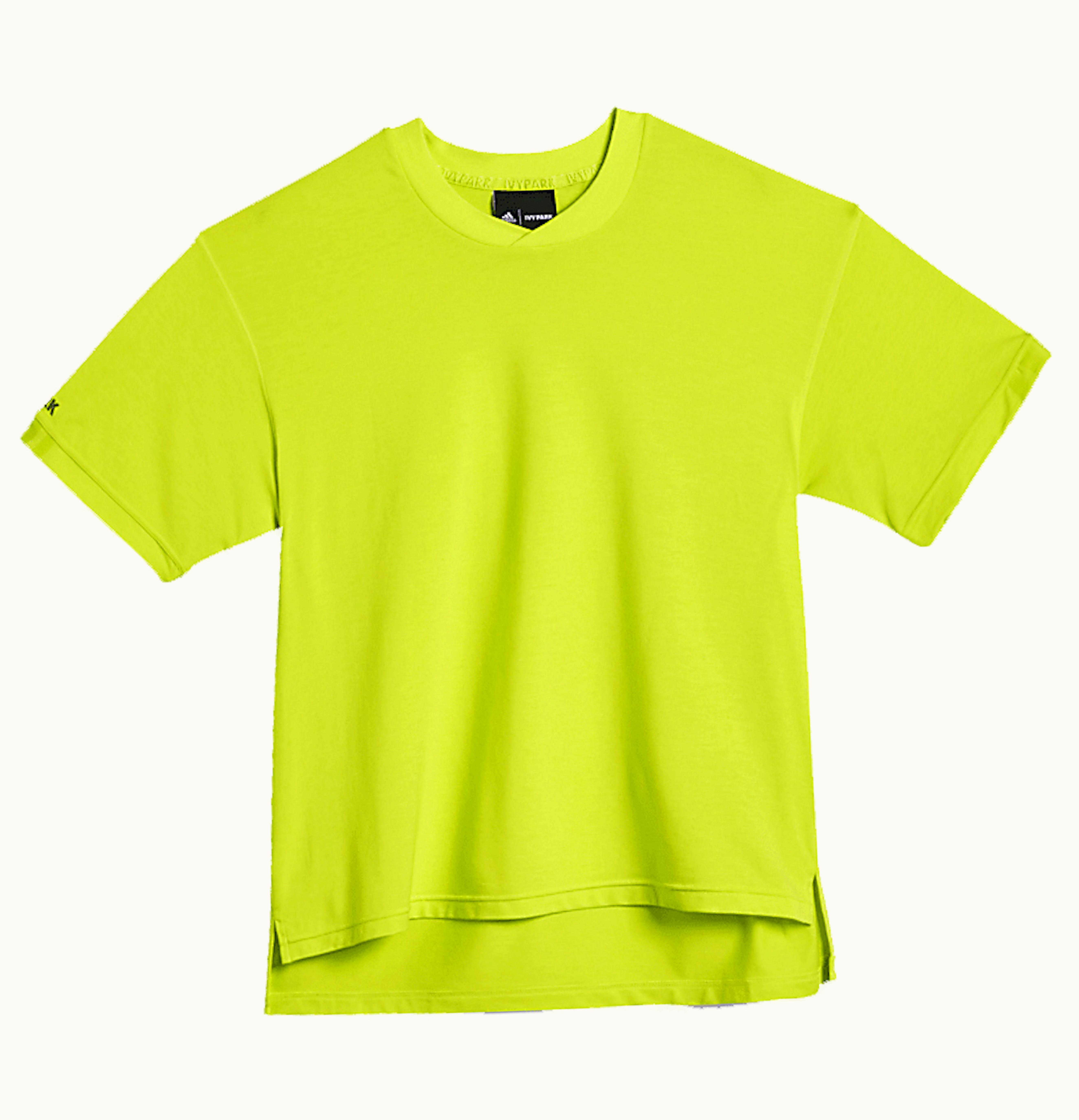 Adidas Adidas Ivy Park X Peloton 3 Stripes T Shirt All Gender Shock Lime Focus Olive