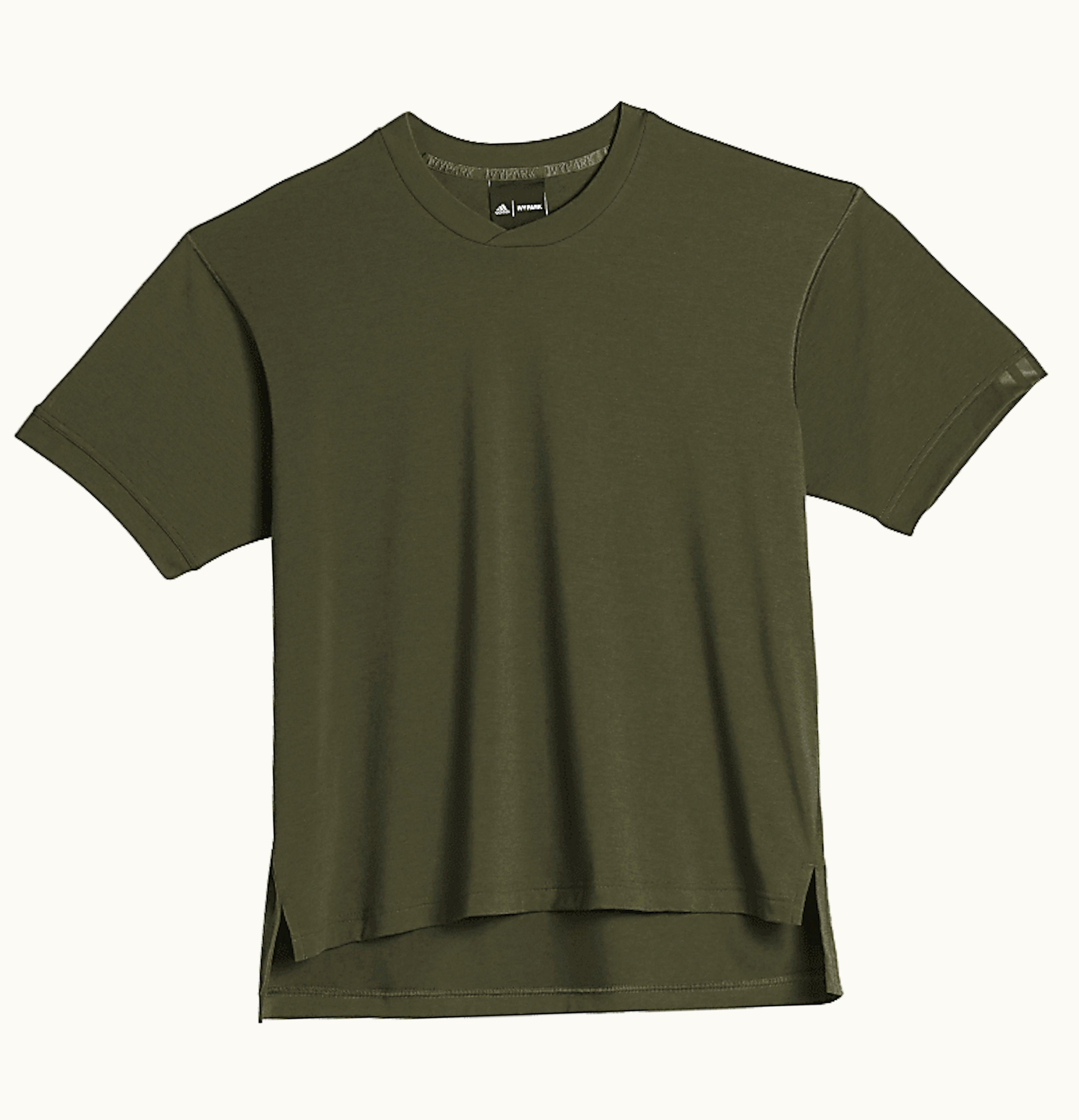 Adidas Adidas Ivy Park X Peloton 3 Stripes T Shirt All Gender Focus Olive