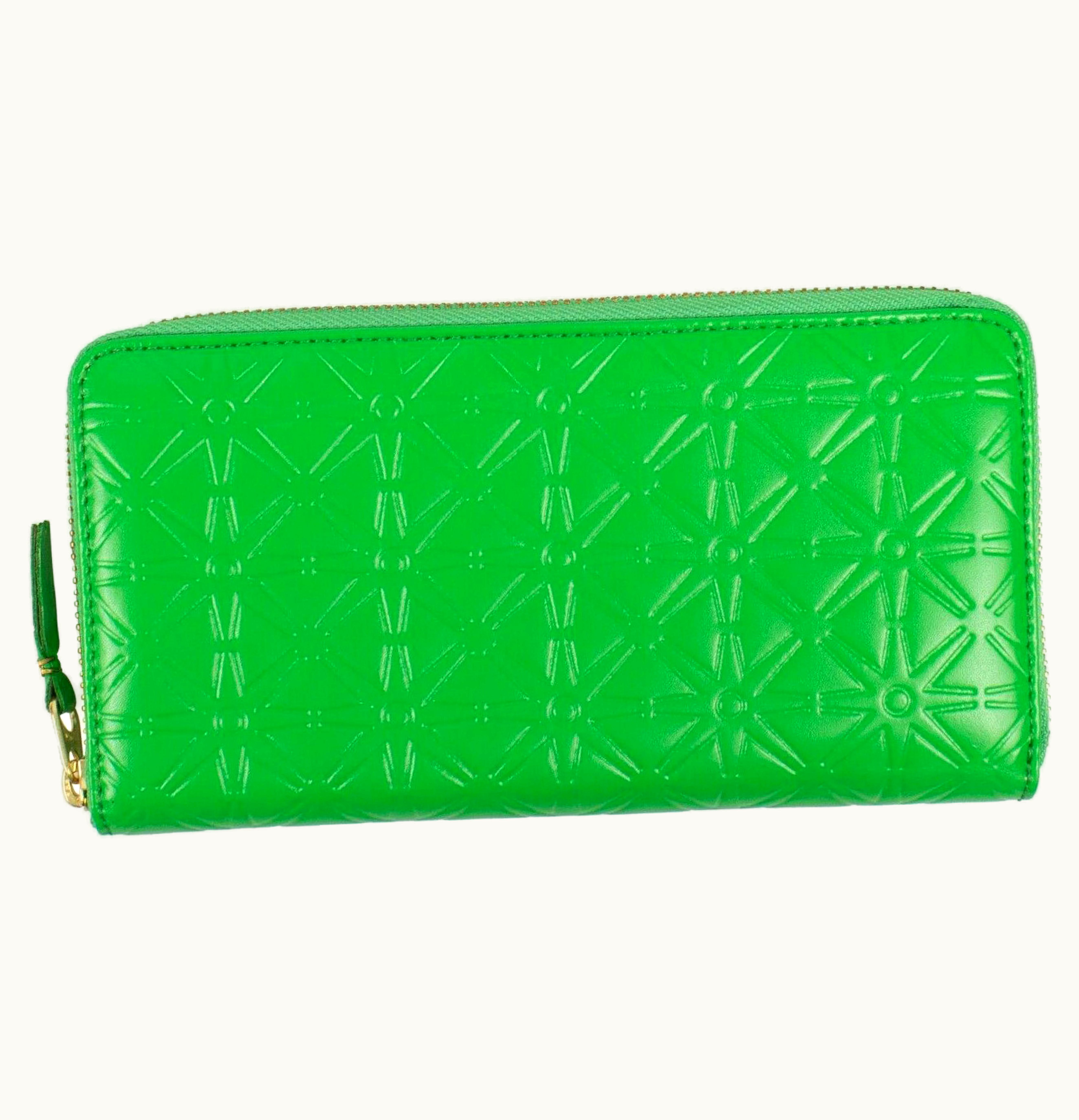 Comme Des Garçons Comme des Garcons SA010ECA Wallet Colour Embossed A Green