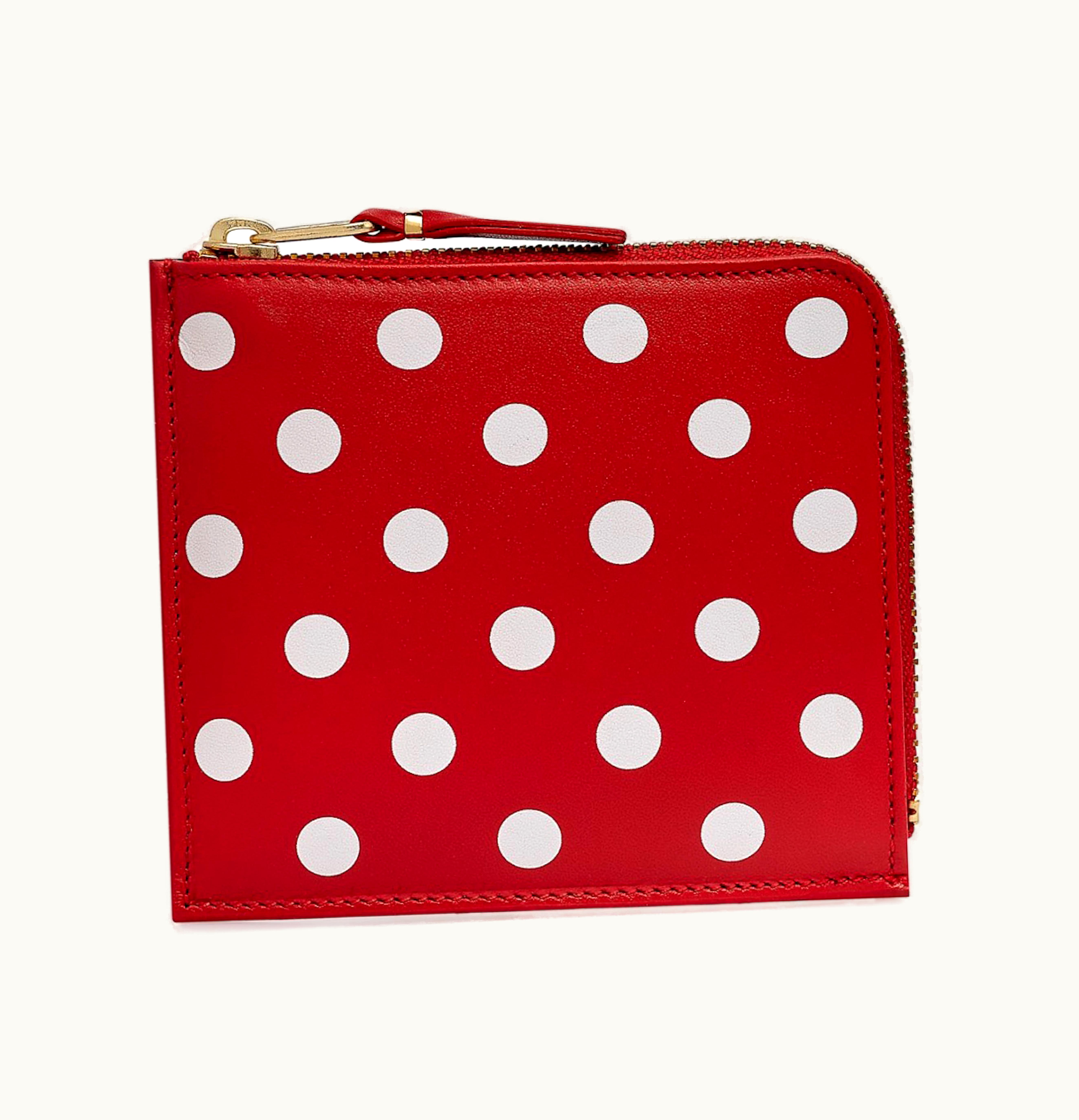 Comme Des Garçons Comme des Garcons SA3100PD Wallet Polka Dots Red