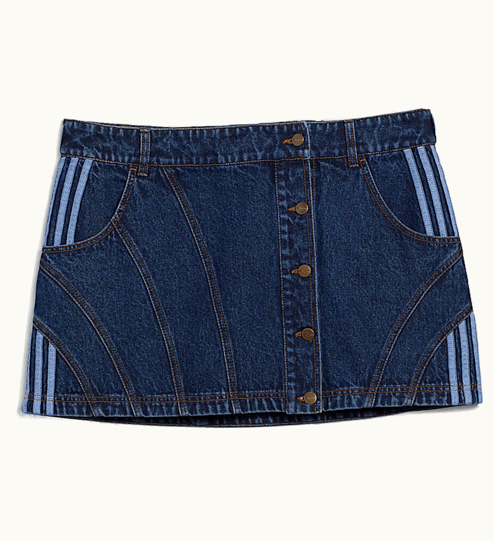 Adidas Adidas Ivy Park Denim Skirt Plus Size Dark Denim