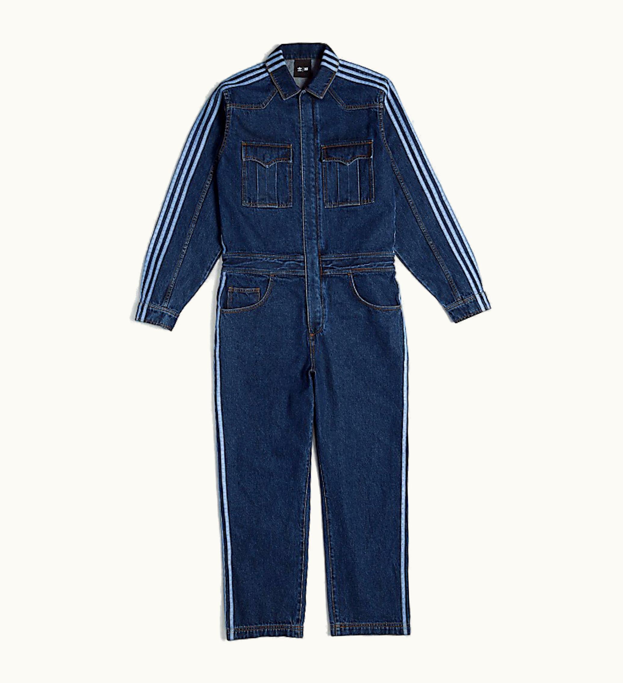 Adidas Adidas Ivy Park Denim Snap Boiler Suit All Gender Dark Denim