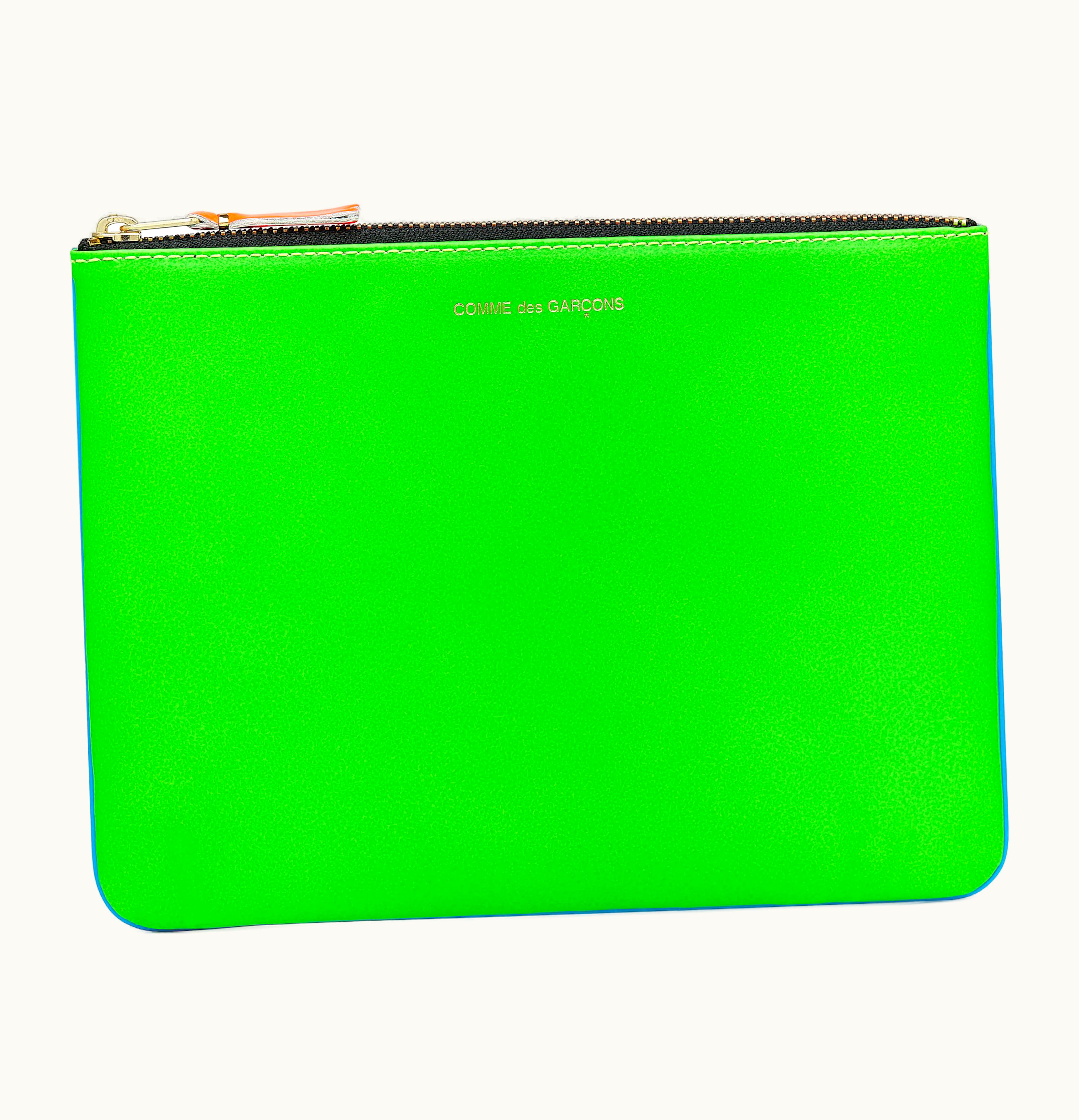 Comme Des Garçons Comme des Garcons SA5100SF Super Fluo Wallet Green Blue