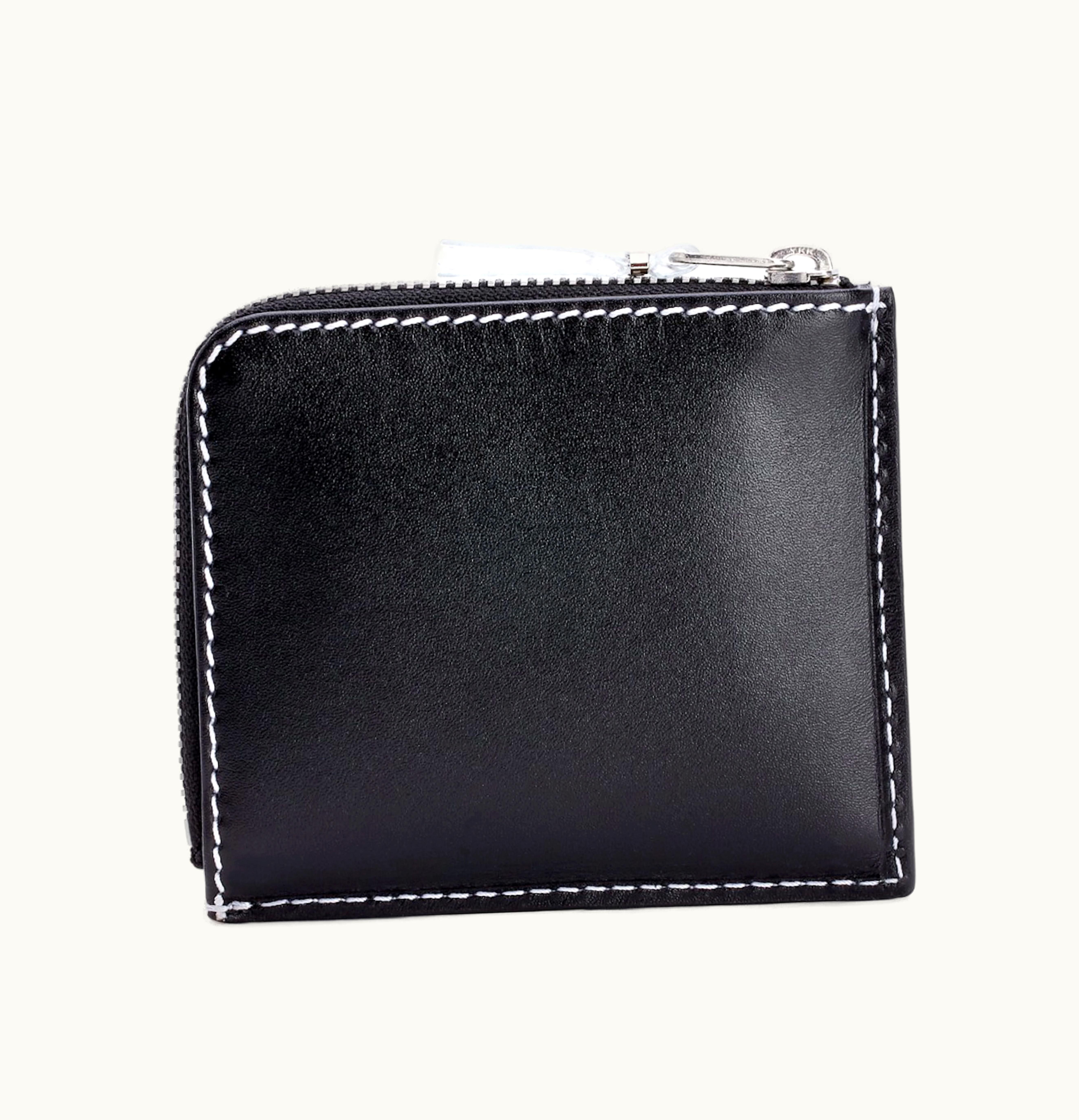 Comme Des Garçons Comme des Garcons SA3100TI Transparent Inside Wallet Black