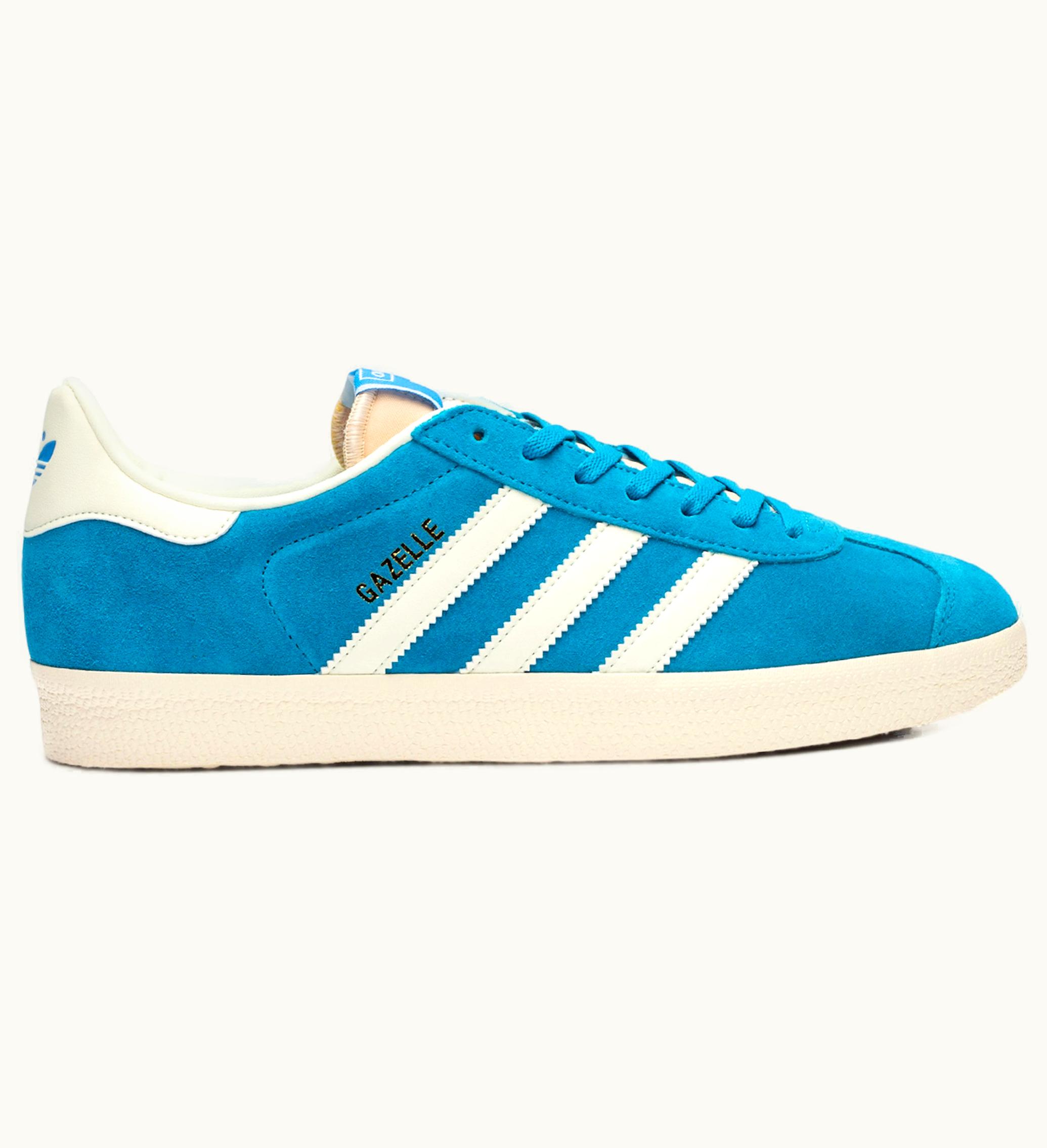 Adidas Adidas Gazelle Bold Aqua Off White Cream White