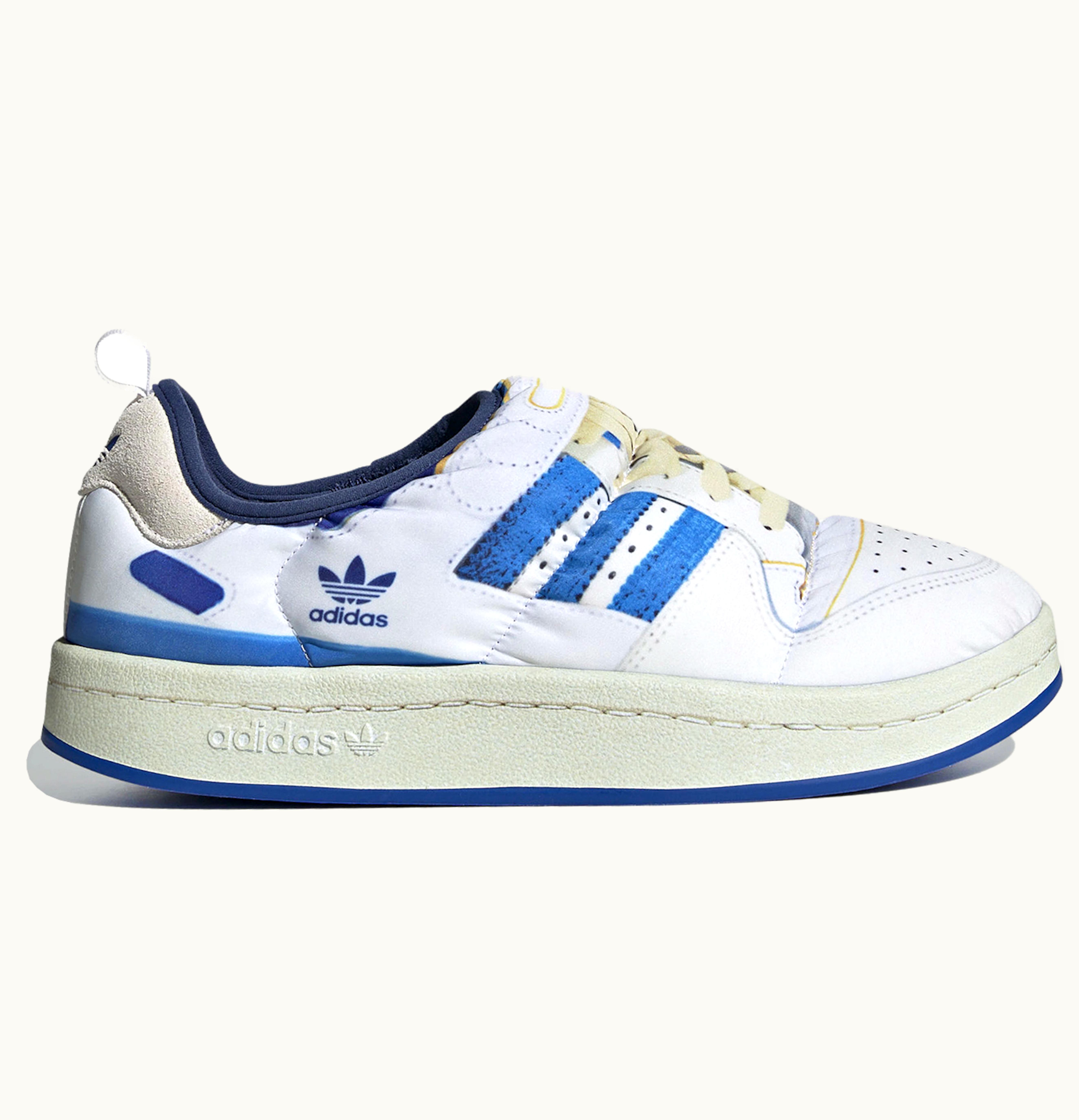 Adidas Adidas Puffylette Forum 84 OG White Blue