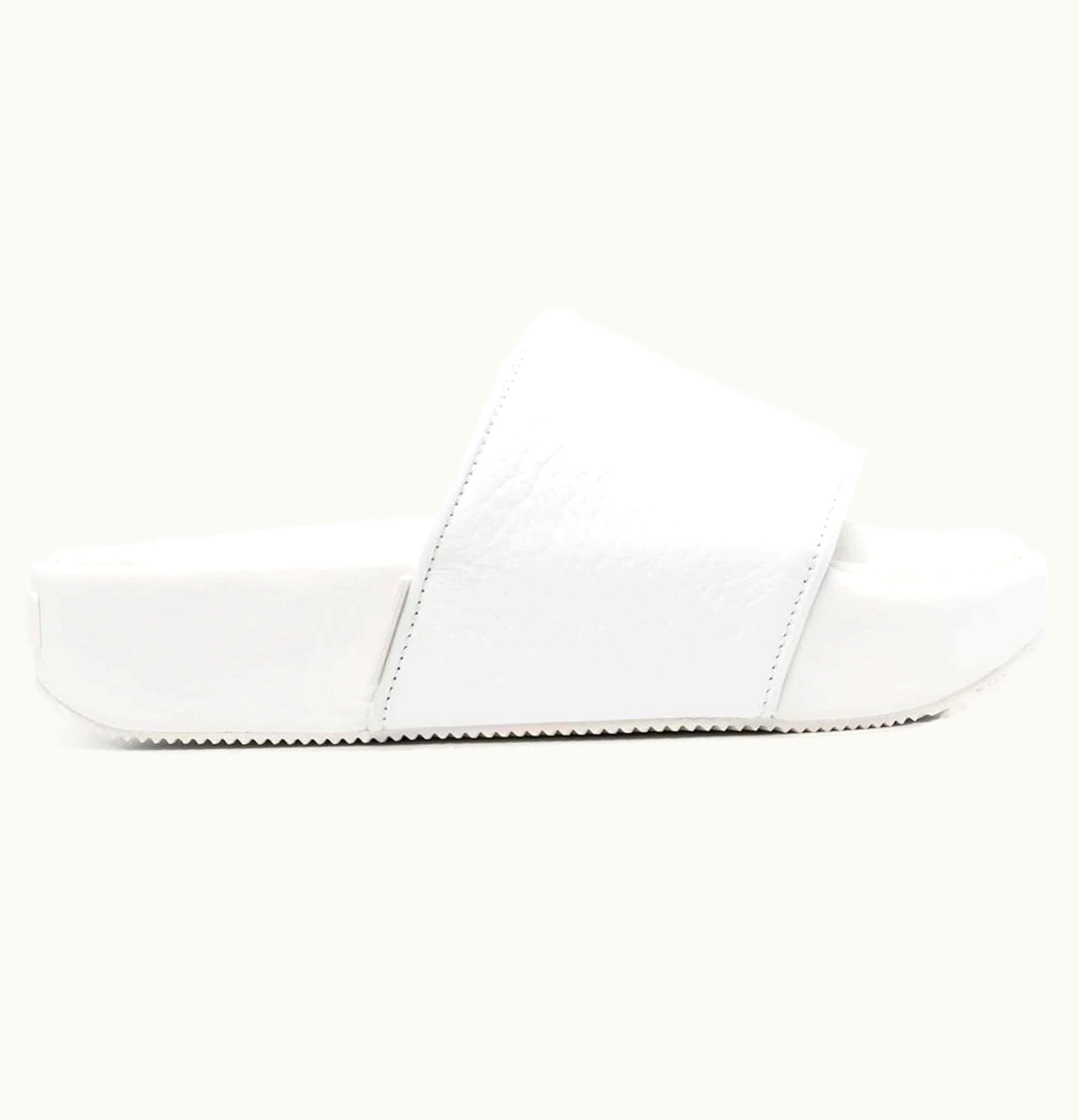 Adidas Adidas Y 3 Slide Triple White