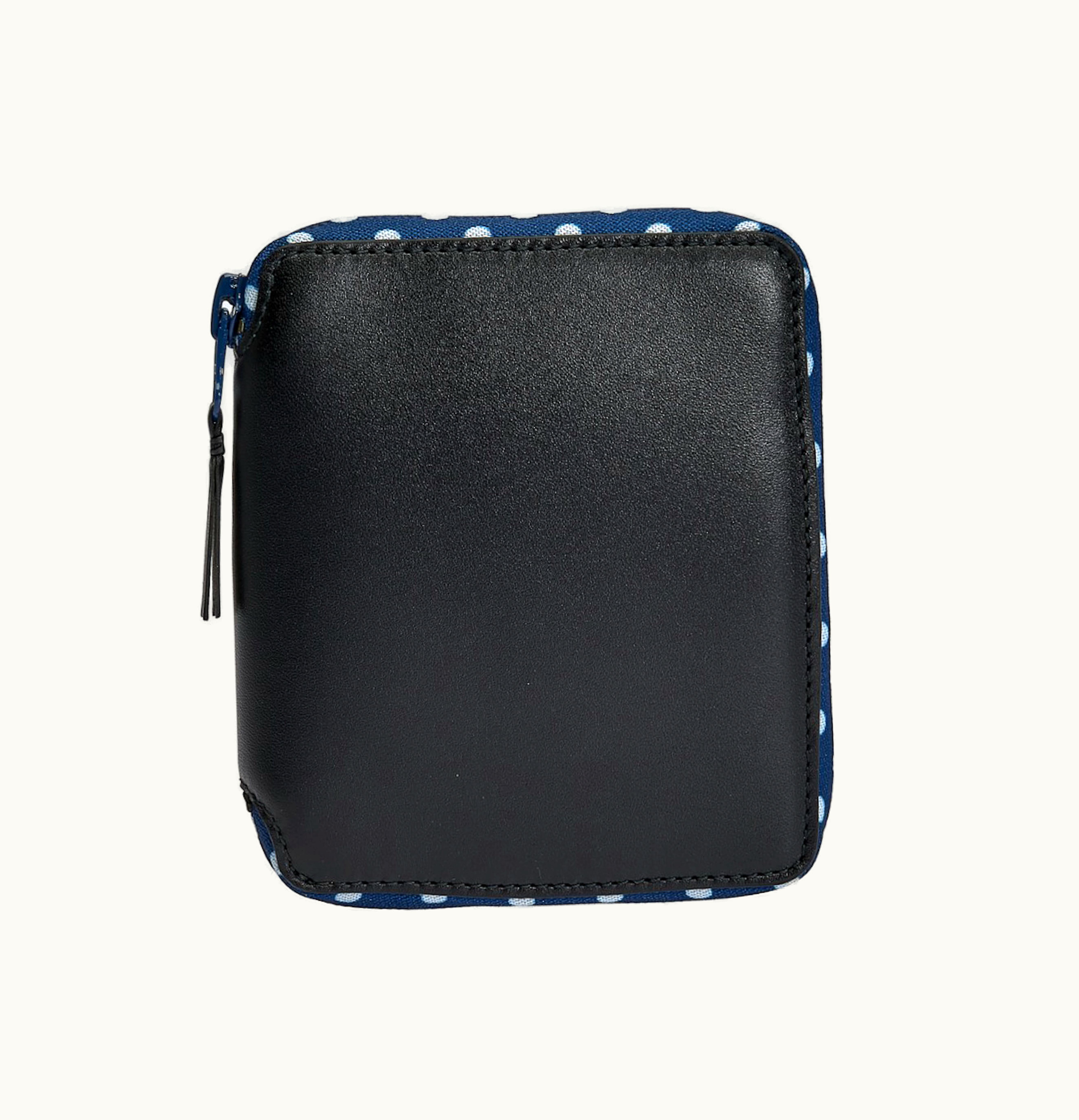 Comme Des Garçons Comme des Garcons SA2100DO Zipper Wallet Polka Dot Black