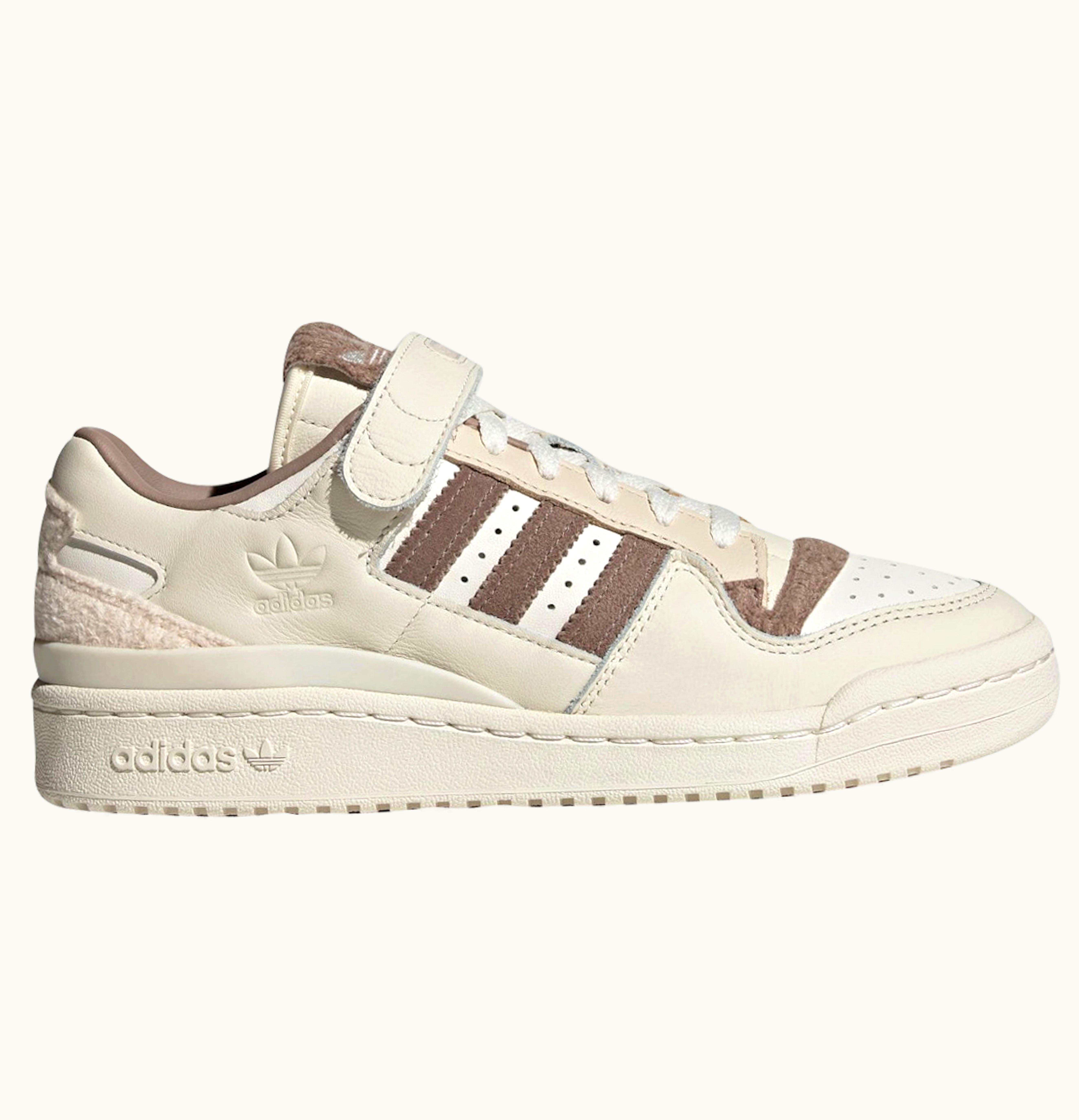 Adidas Adidas Forum Low Halo Ivory Fleece Womens