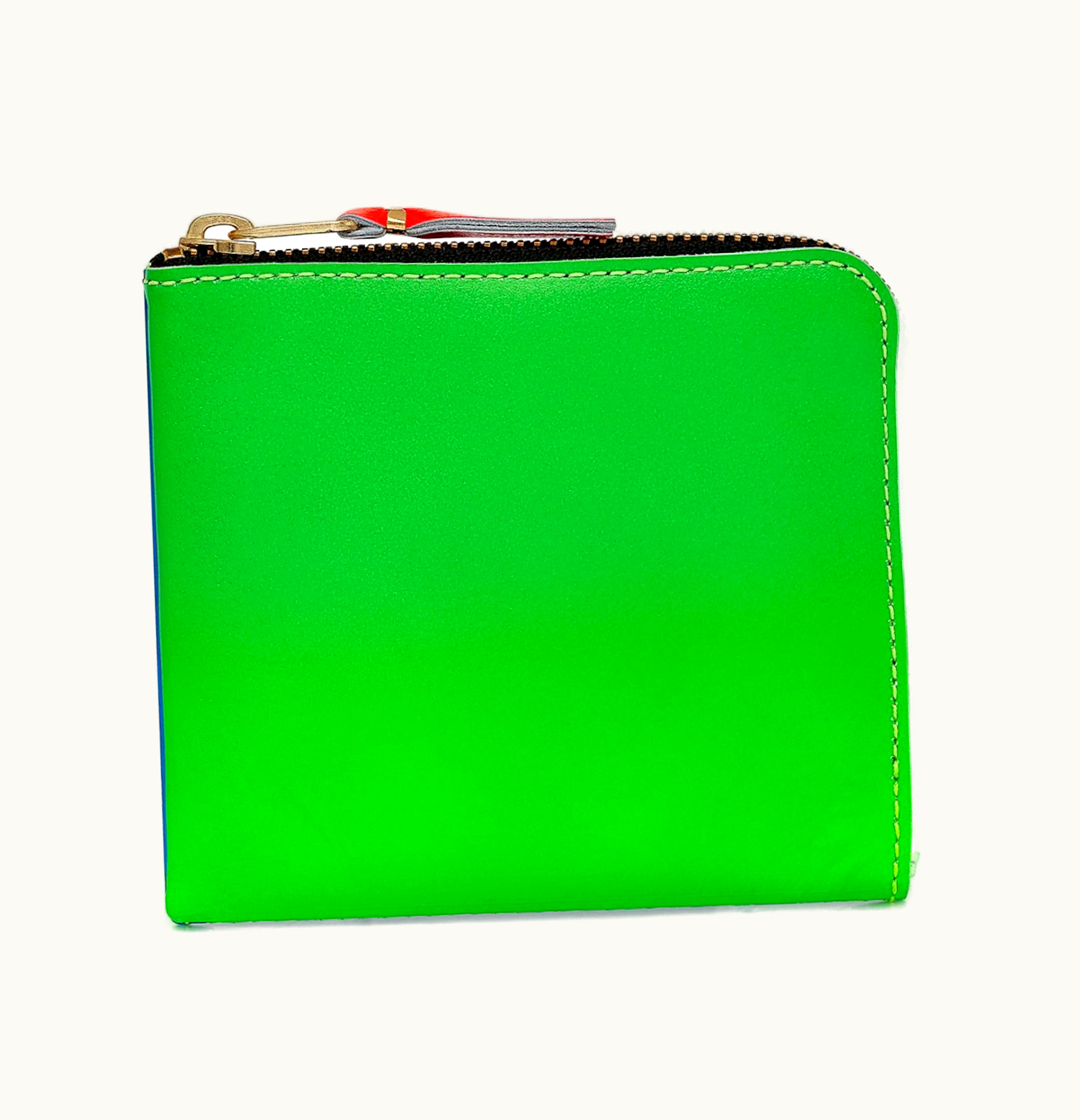 Comme Des Garçons Comme des Garcons SA3100SF Super Fluo Wallet Green