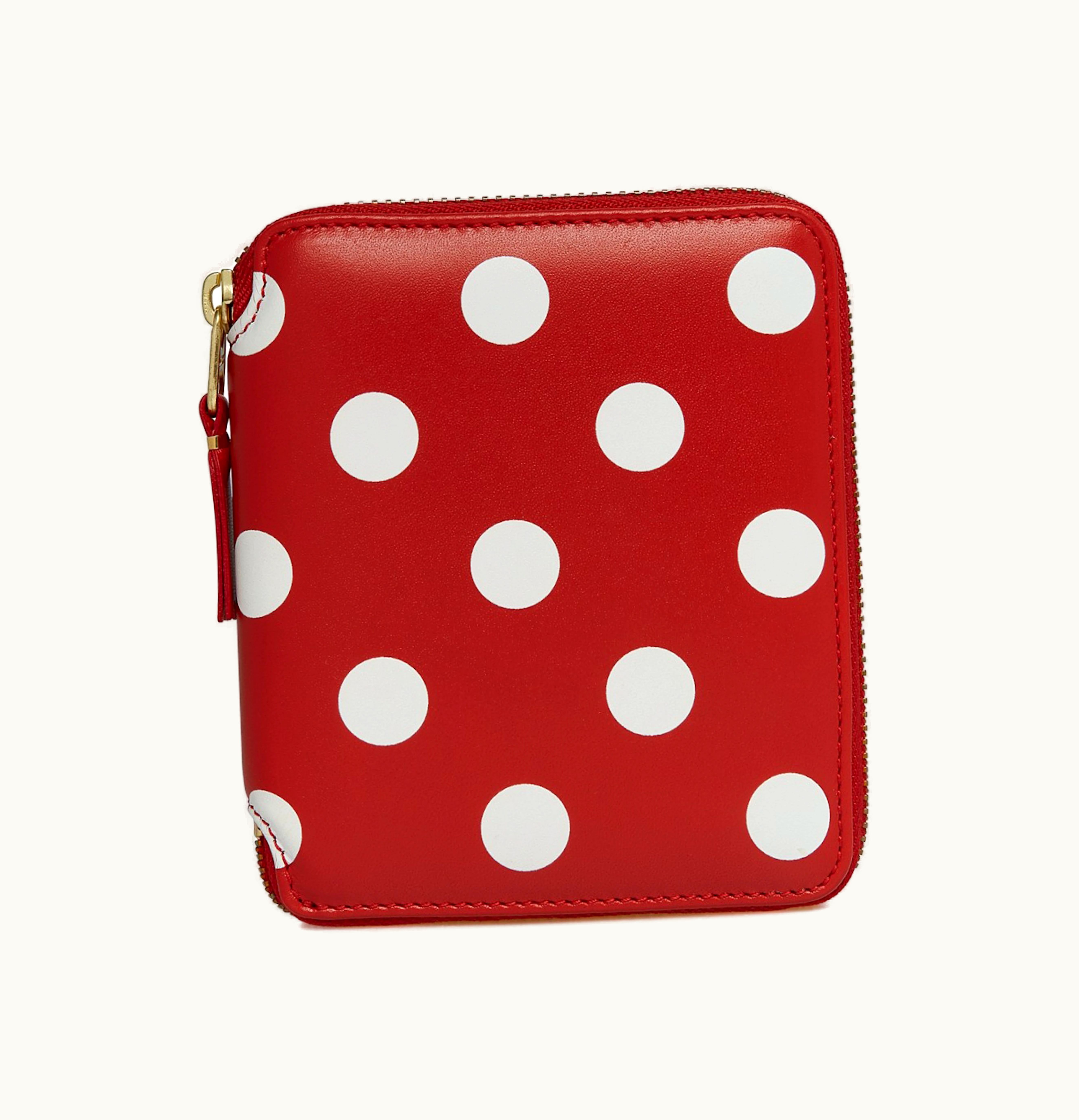 Comme Des Garçons Comme des Garcons SA2100PD Wallet Polka Dots Red