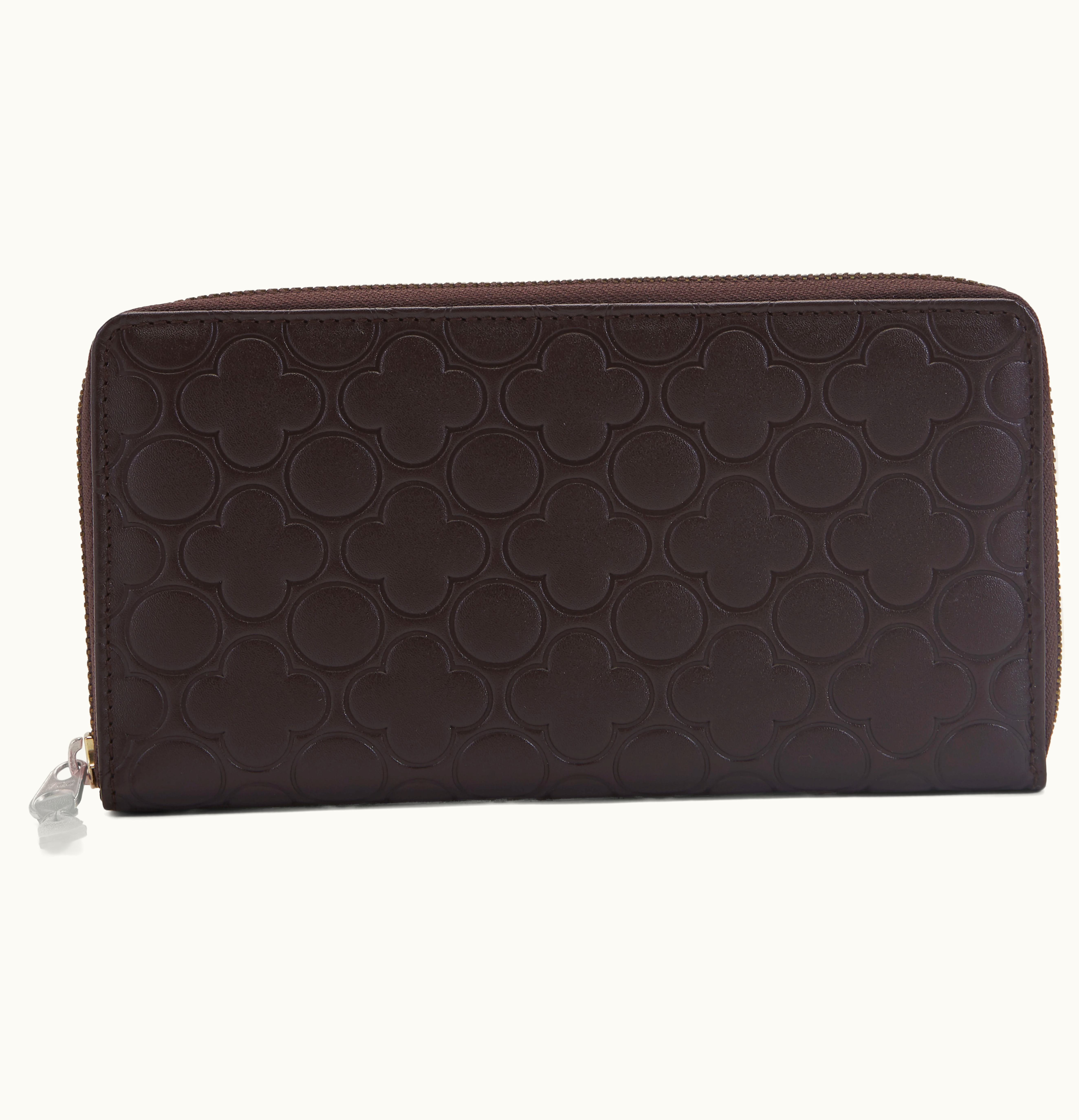 Comme Des Garçons Comme des Garcons SA010EB Wallet Classic Embossed B Brown