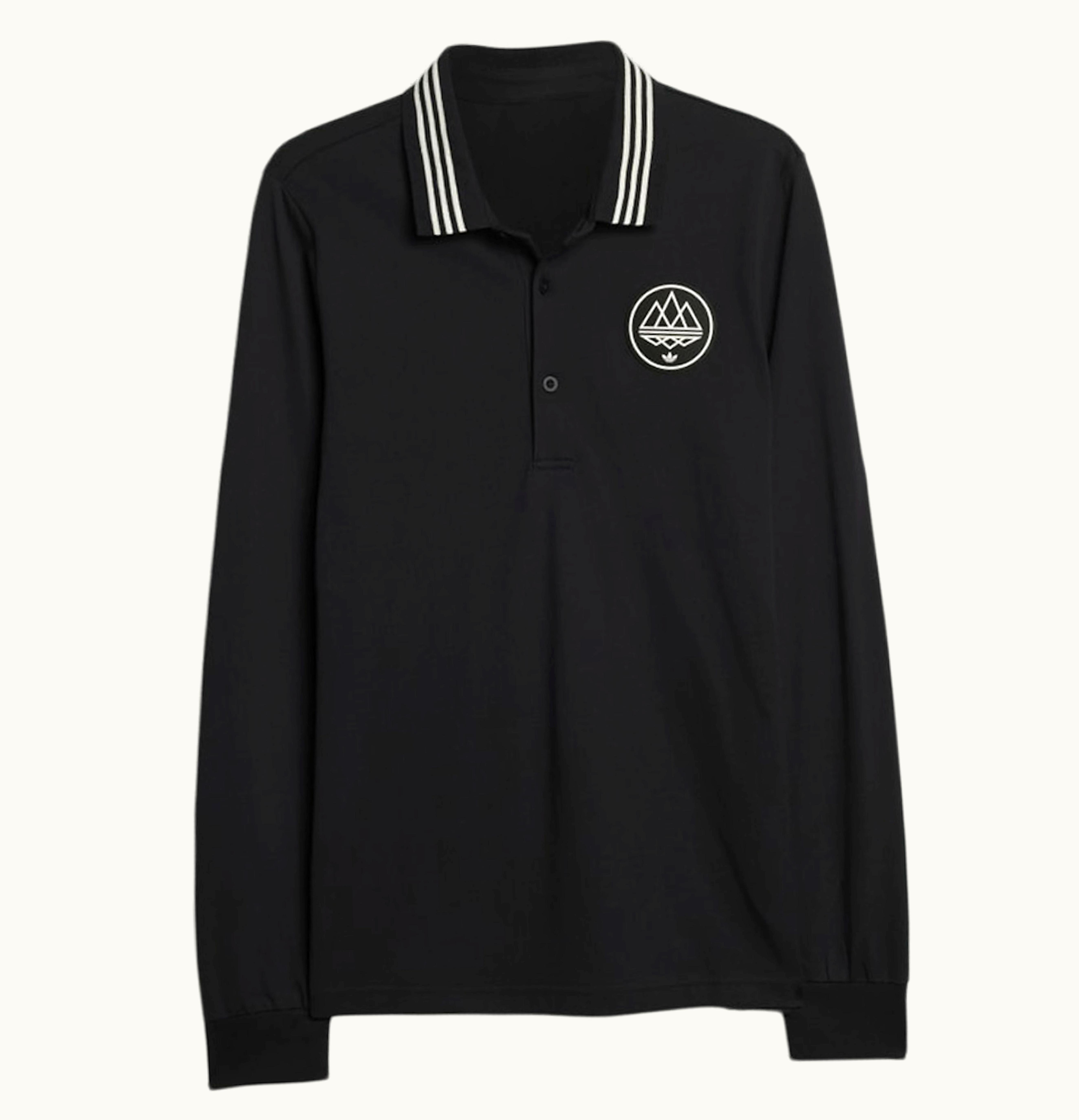 Adidas Adidas Originals Spezial Chetcuti Long Sleeve Polo Black