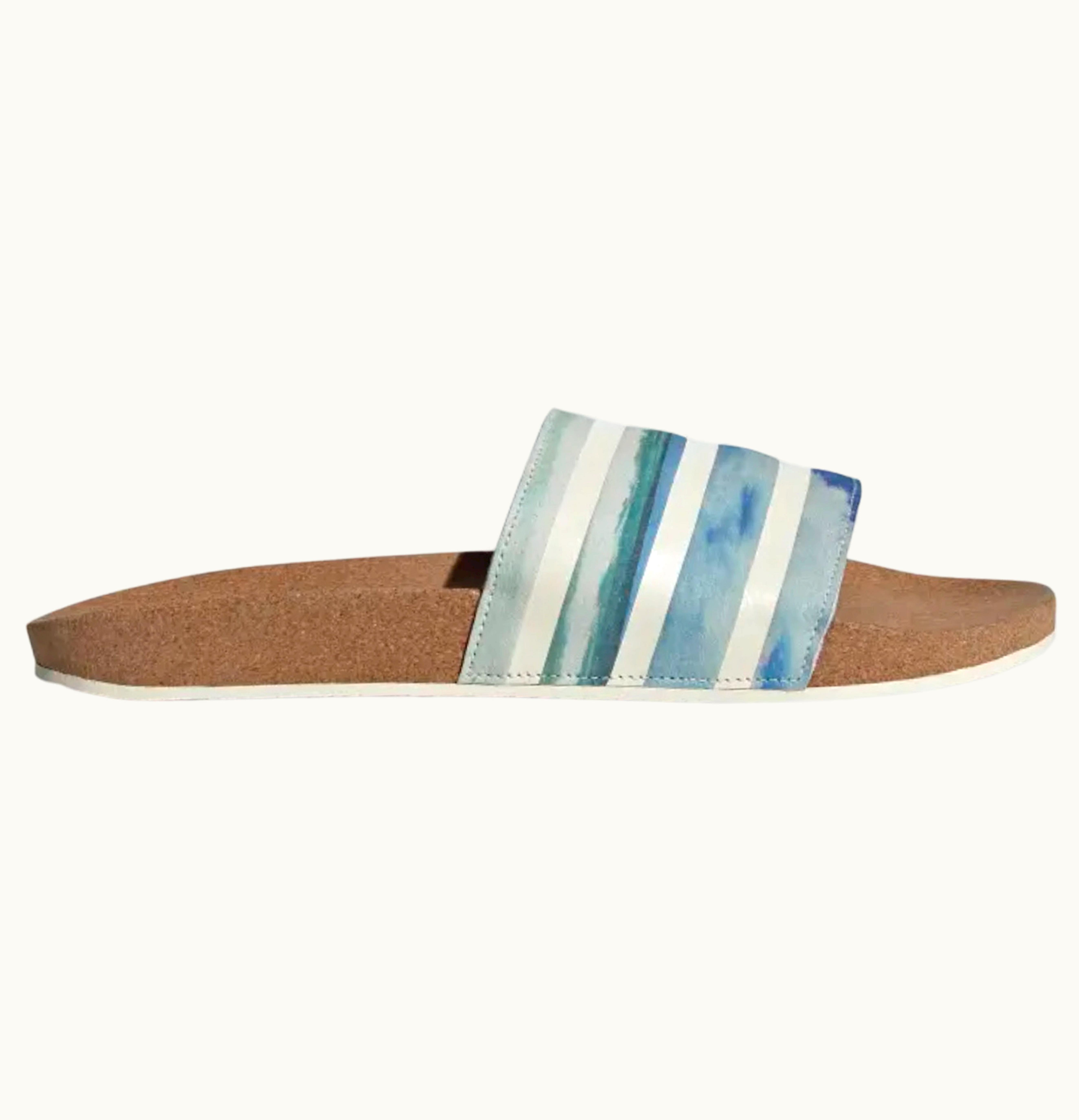 Adidas Adidas Adilette Cork Slides Off White