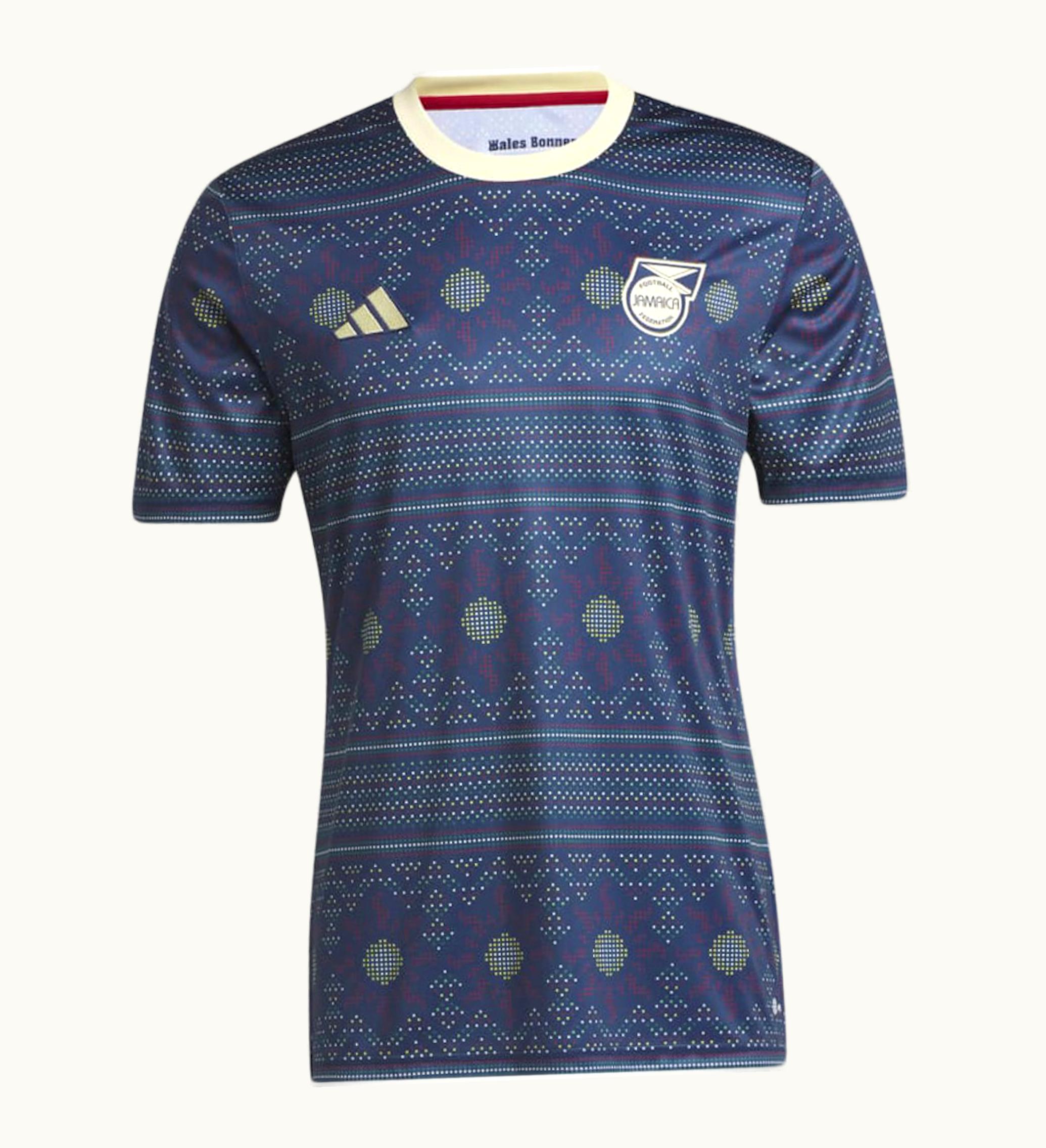 Adidas Adidas Jamaica Tiro 23 Pre Match Jersey Collegiate Navy