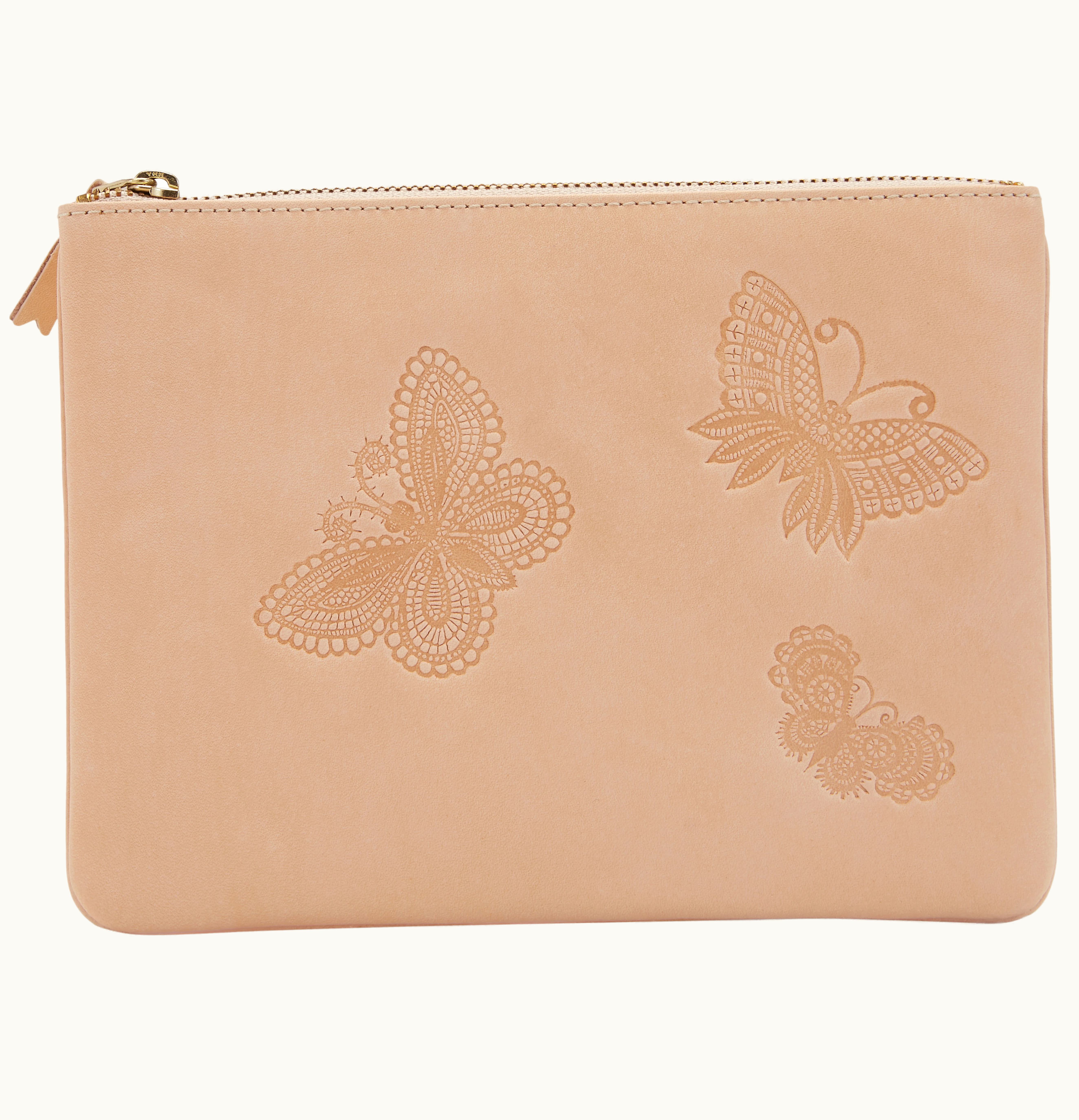 Comme Des Garçons Comme des Garcons SA5100B Wallet Butterfly Beige