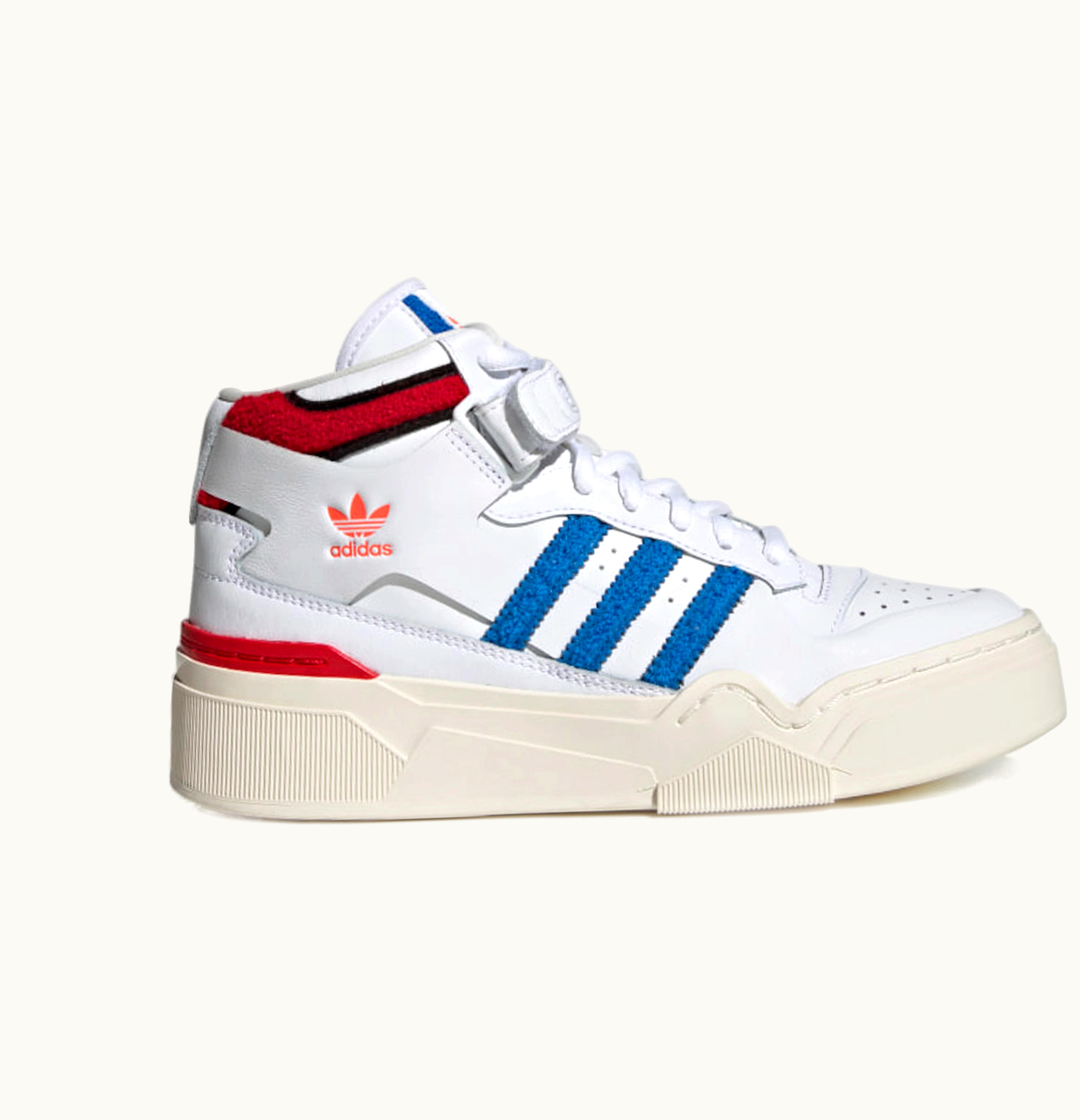 Adidas Adidas Forum Bonega 2b Mid Cloud White Bright Royal Better Scarlet W