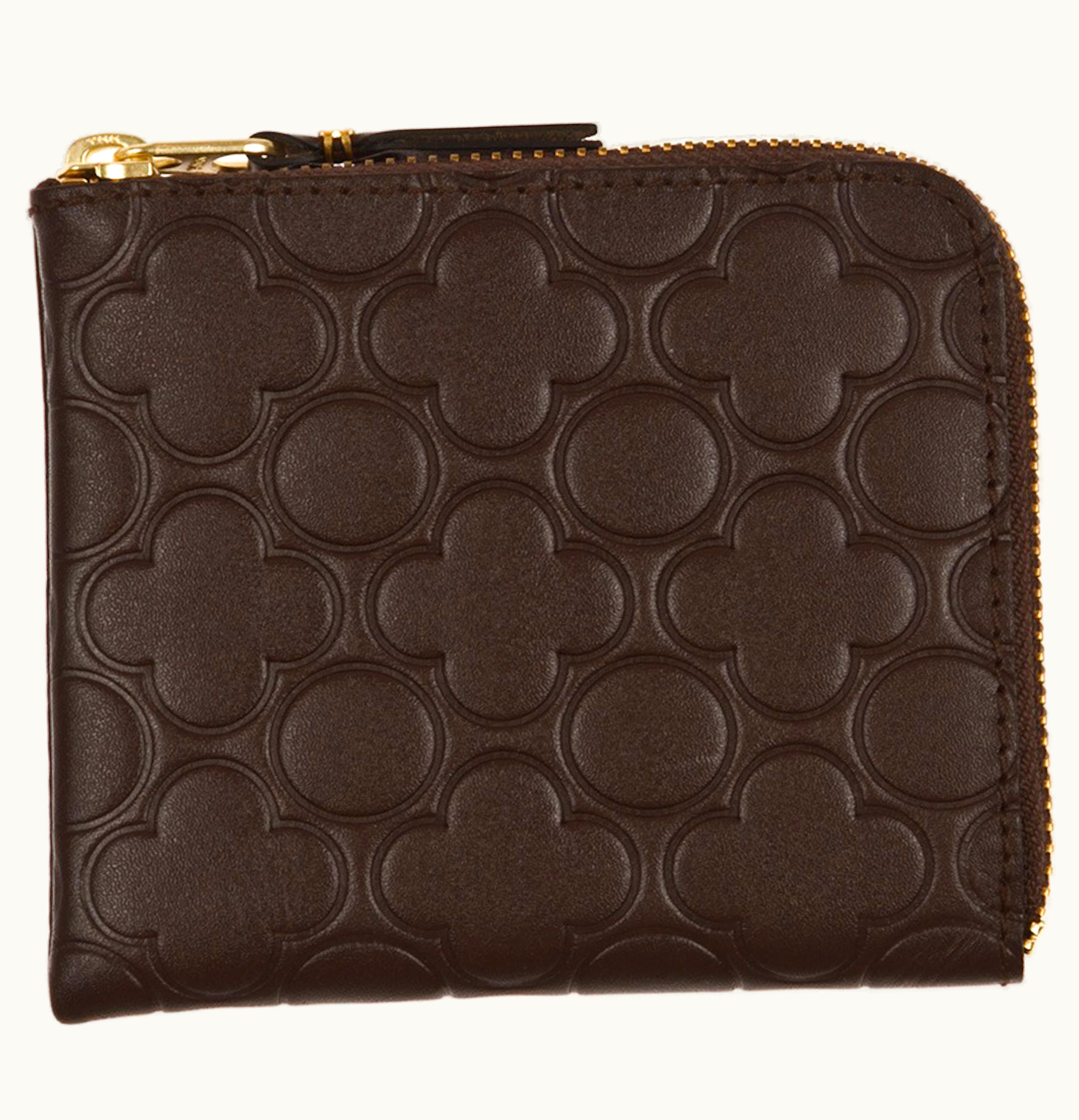 Comme Des Garçons Comme des Garcons SA310EB Classic Embossed B Wallet Brown