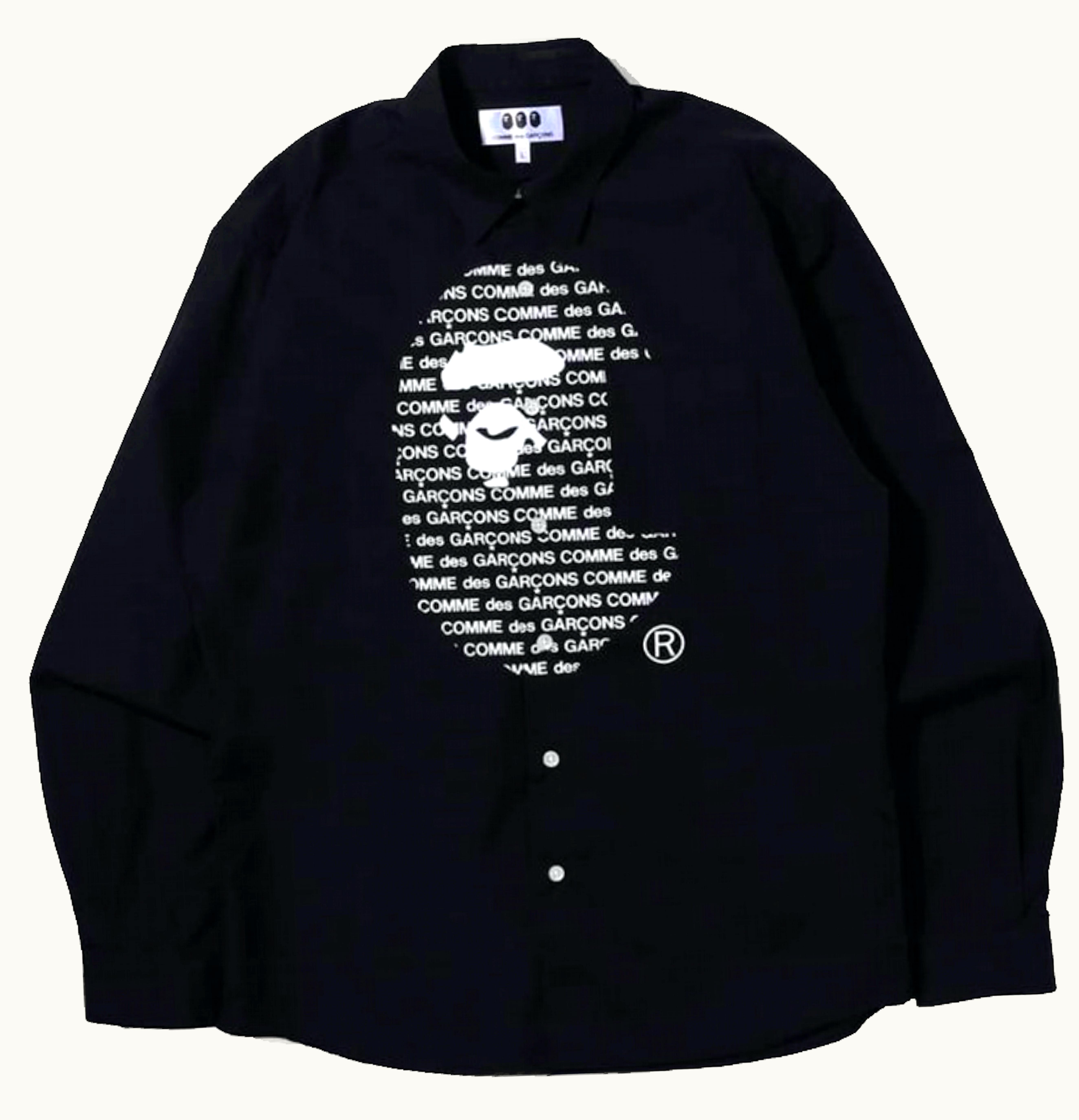 BAPE BAPE x Comme des Garcons Osaka Shirt Black