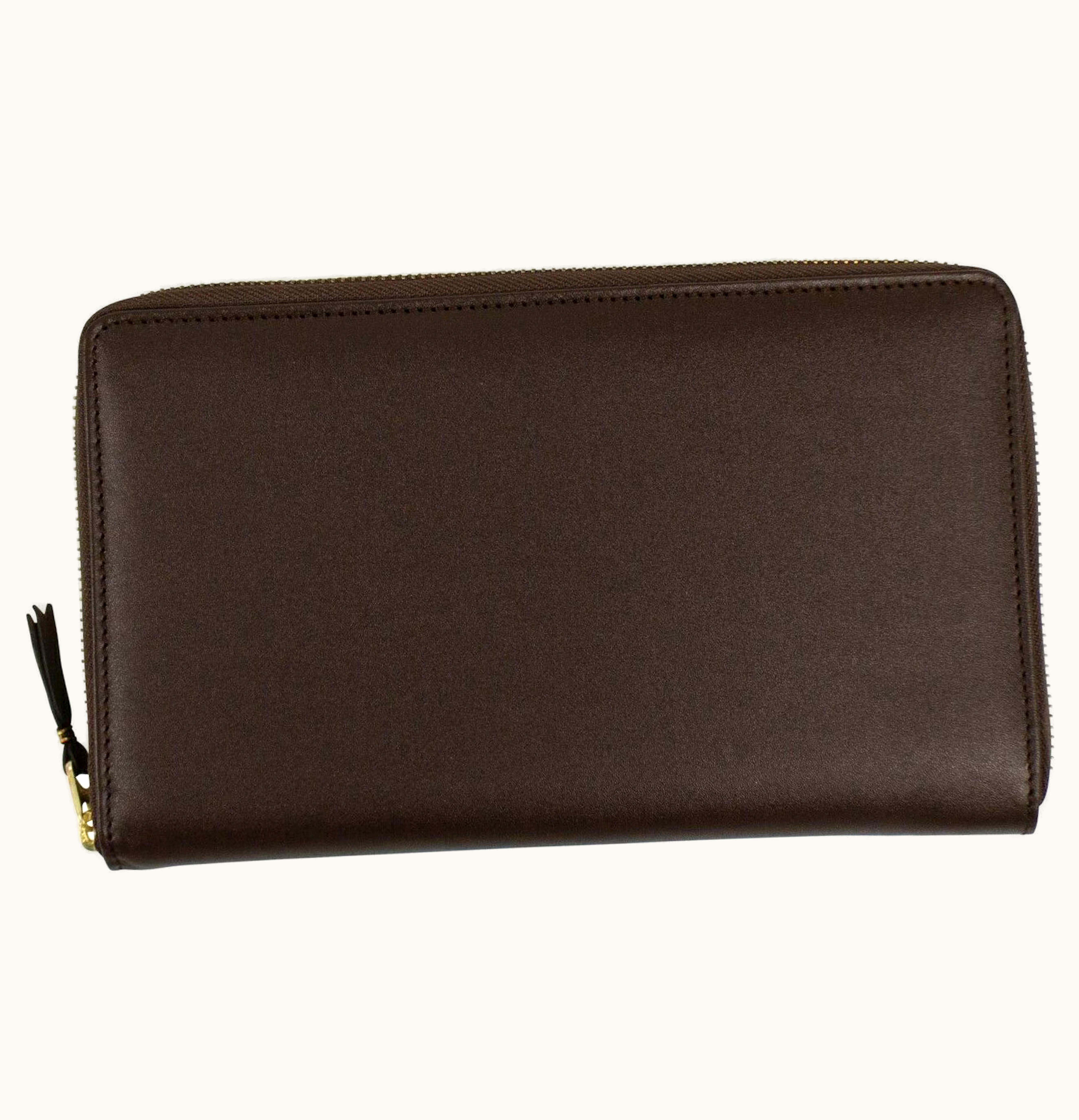 Comme Des Garçons Comme des Garcons SA1000 Travel Wallet Brown