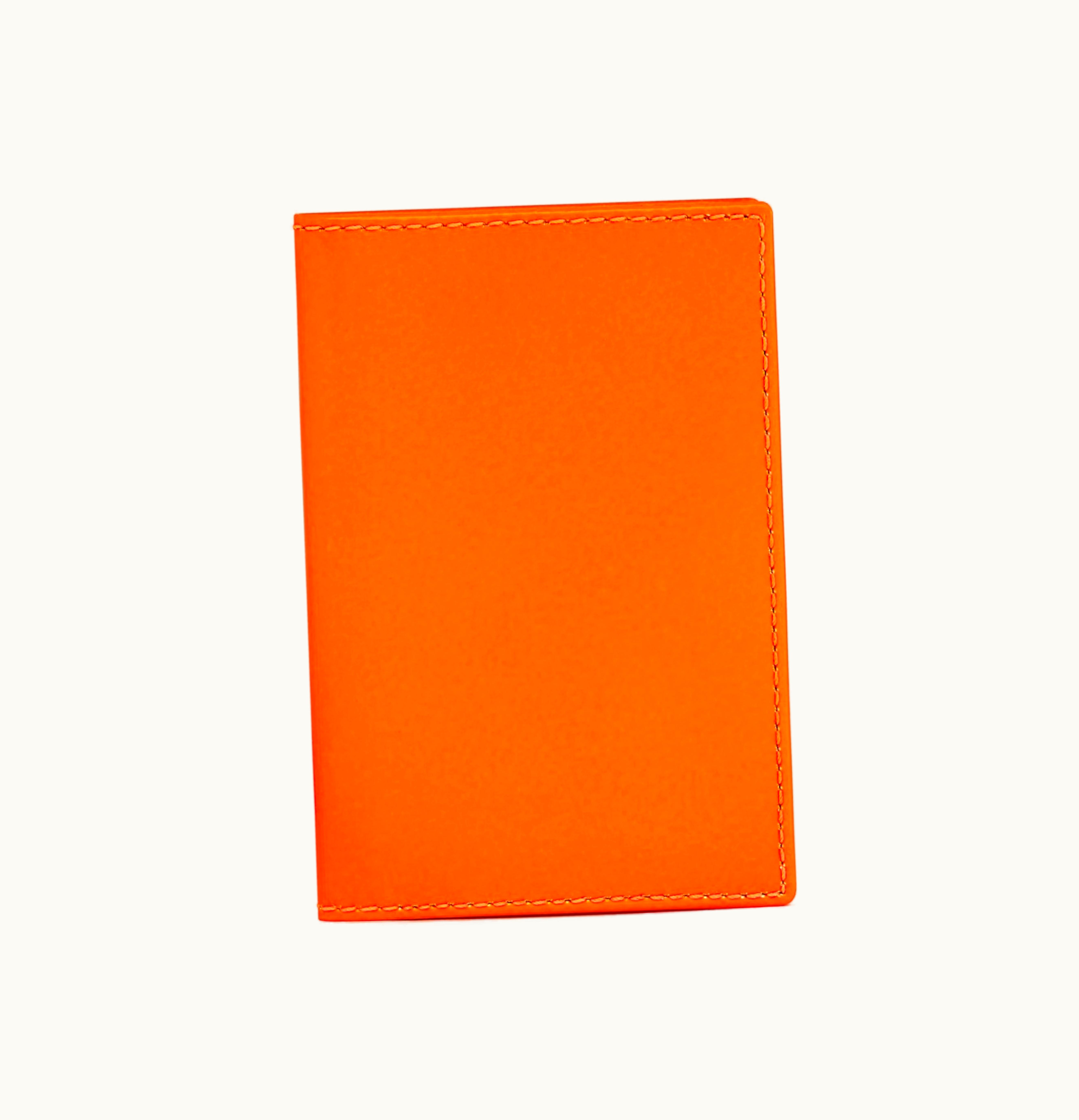 Comme Des Garçons Comme des Garcons SA6400SF New Super Fluo Passport Cover Orange