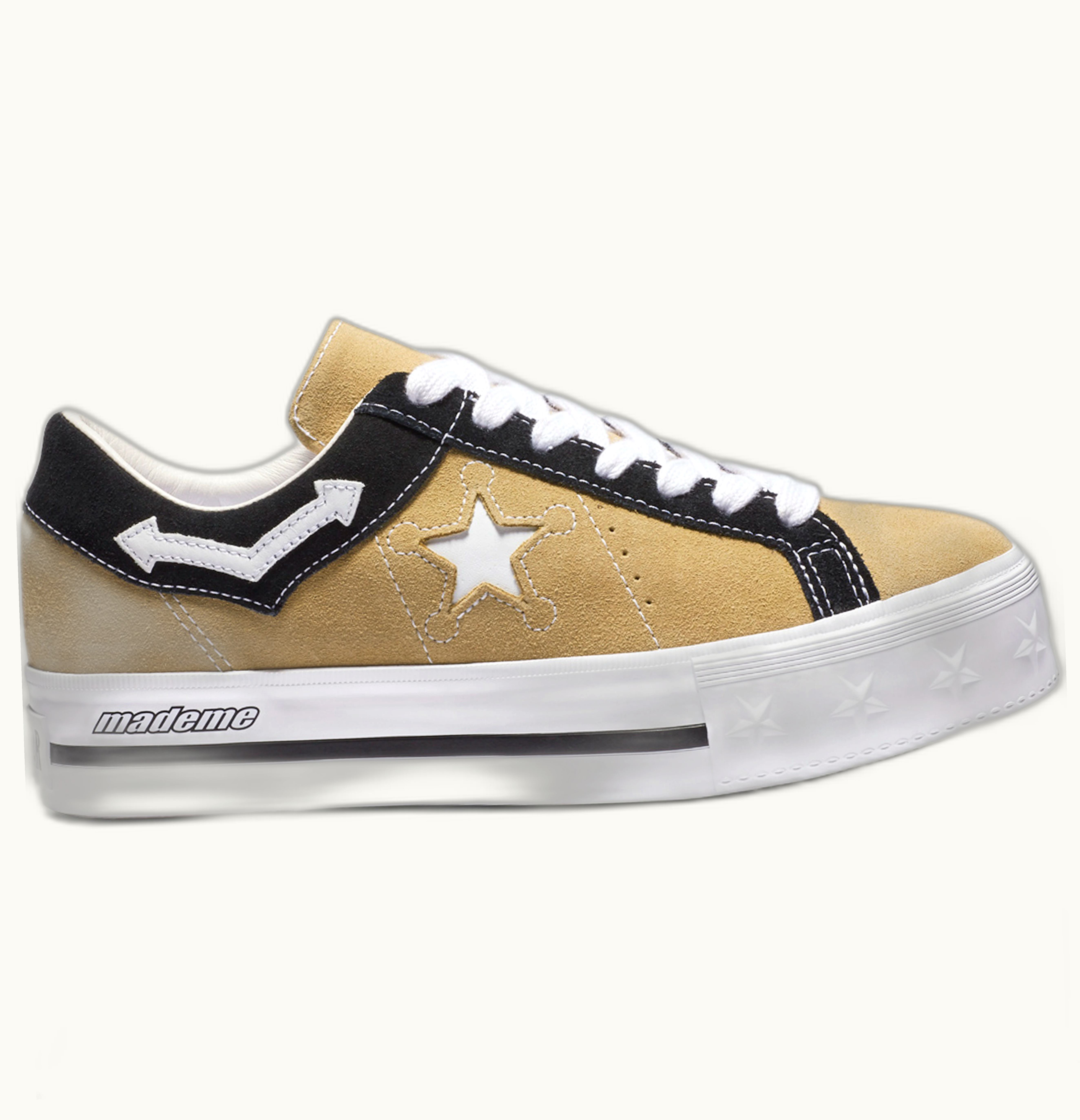Converse One Star Platform Low MadeMe Brown W