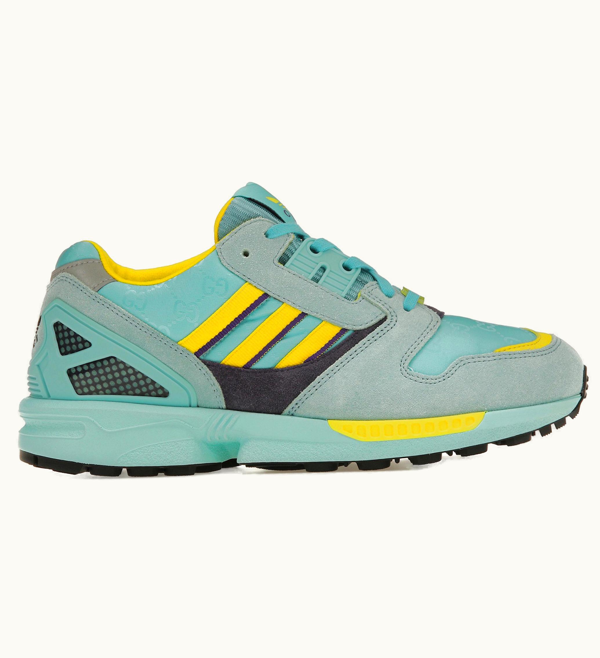 Adidas Adidas X Gucci ZX 8000 Aqua GG Monogram Womens