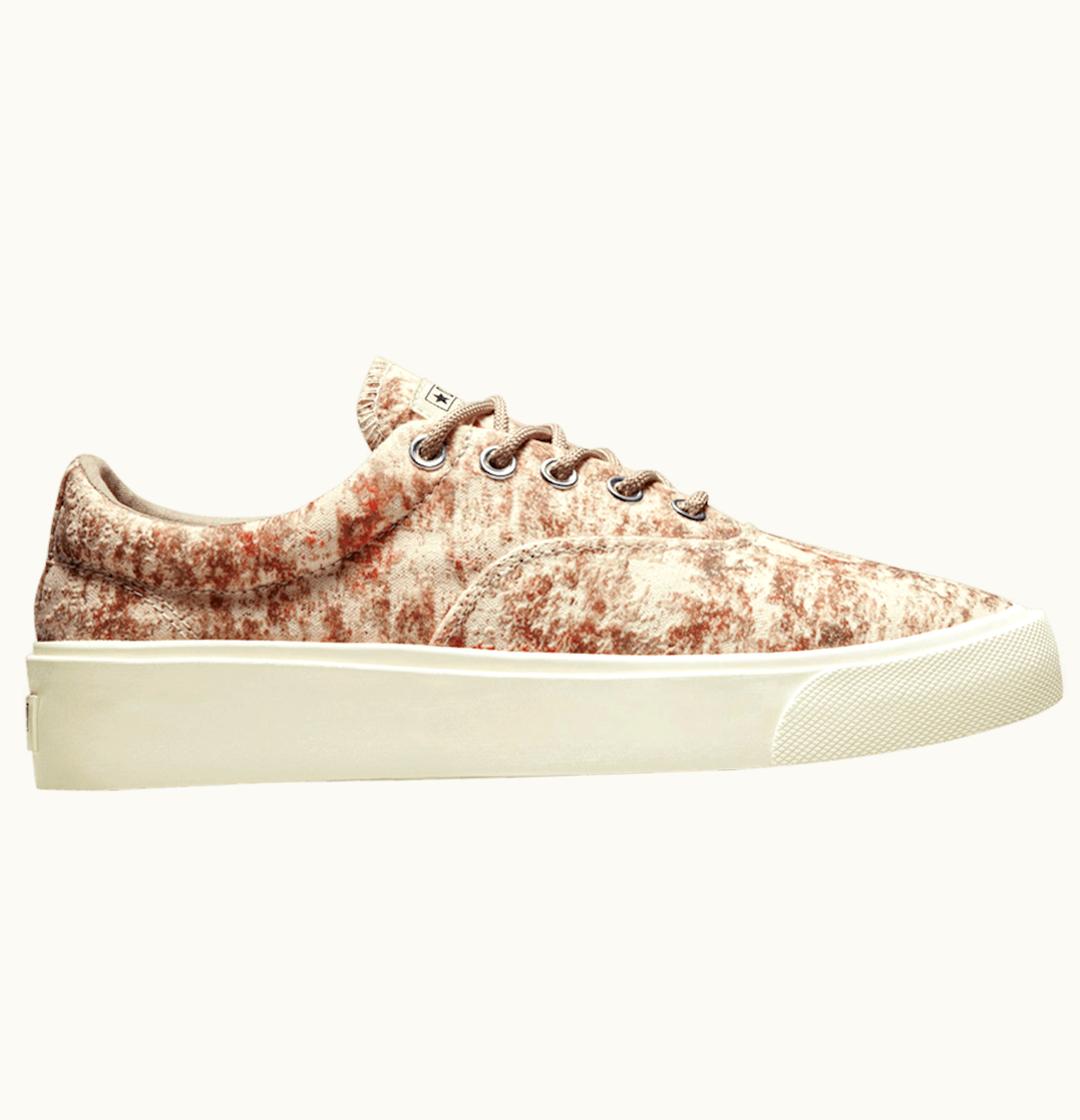 Converse Skid Grip John Elliott Antique White Brown