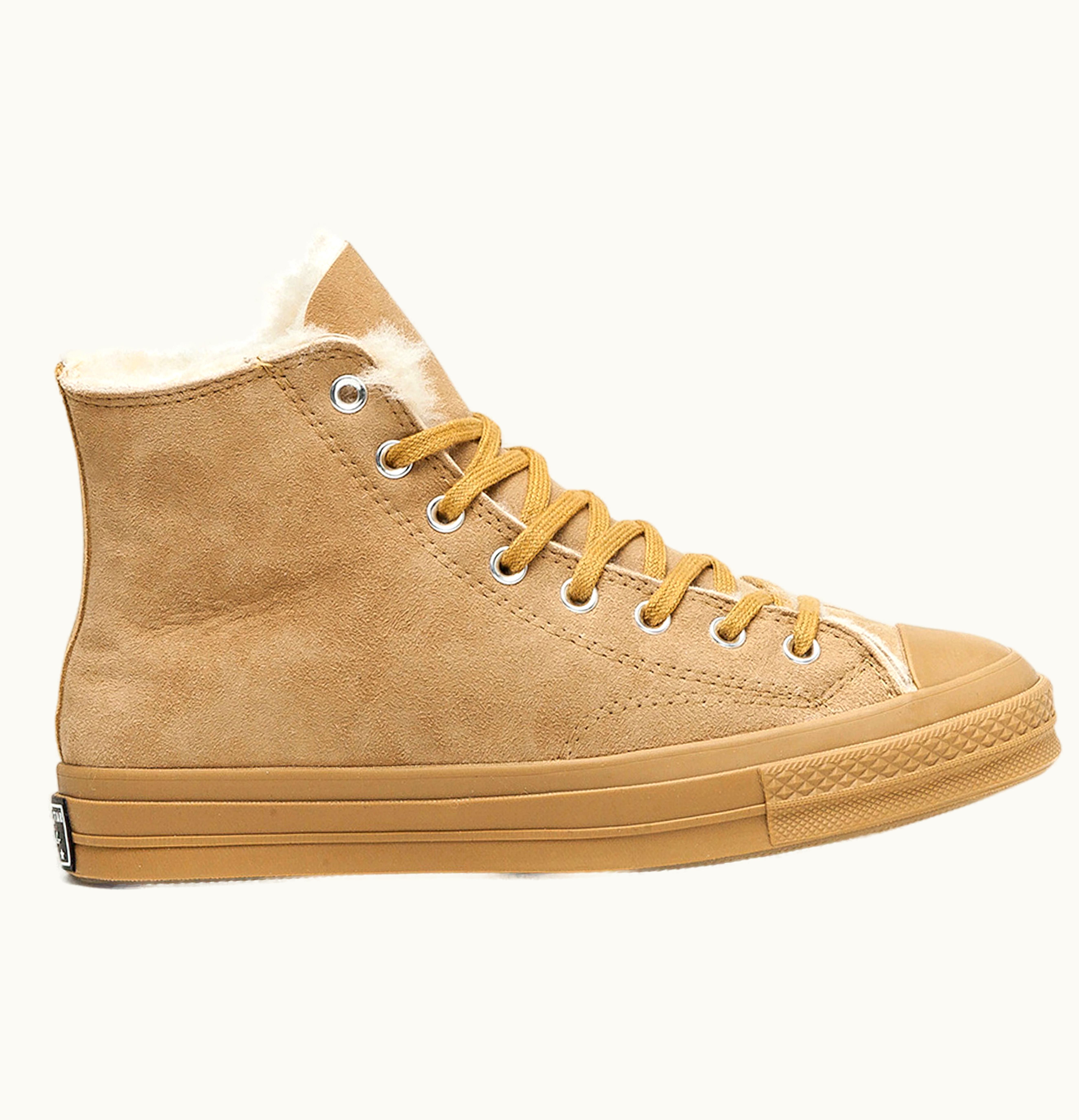 Converse Chuck Taylor All Star 70 Hi Shearling Iced Coffee
