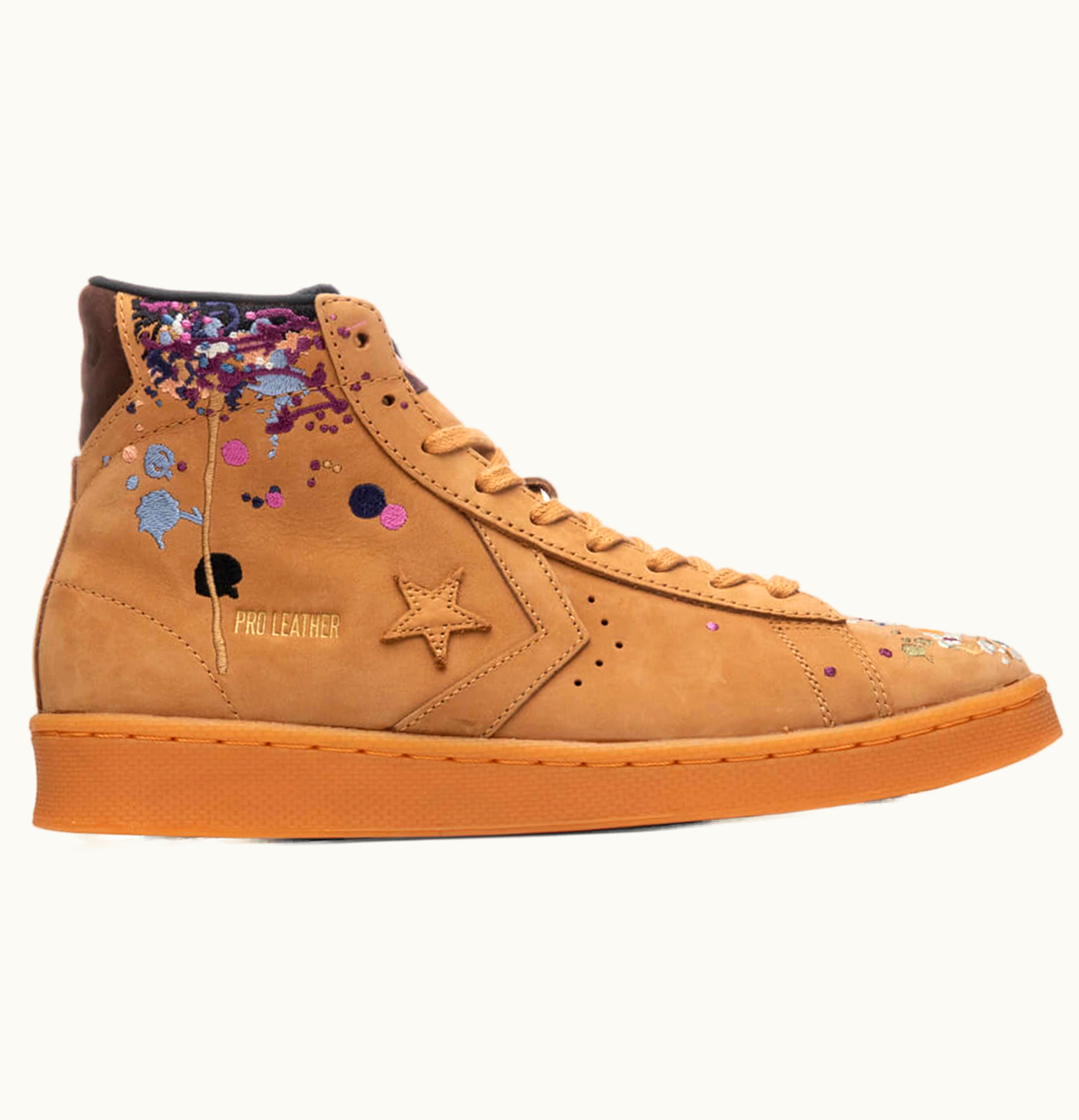 Converse Pro Leather Hi Bandulu Paint Splatter Flux