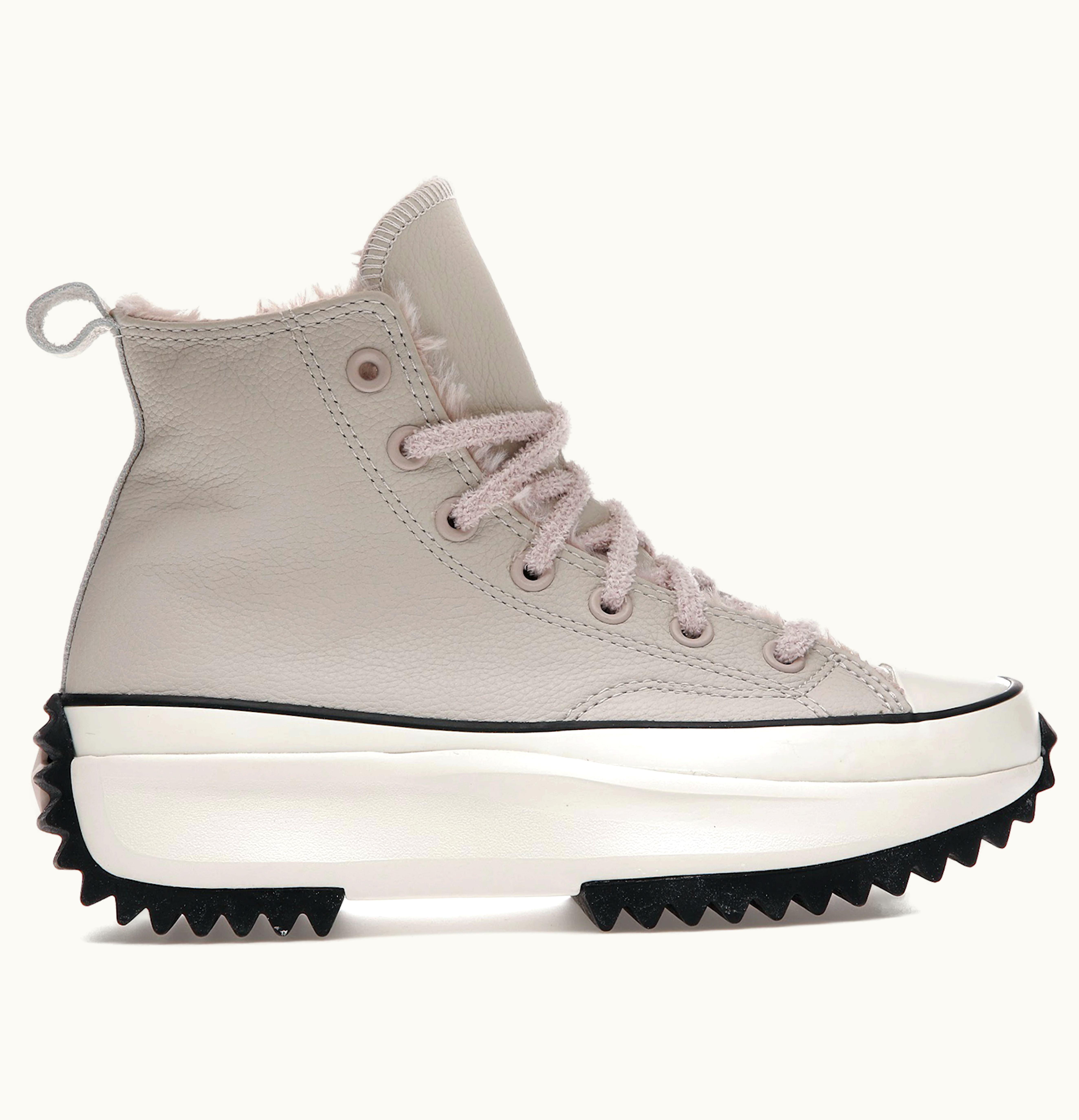 Converse Run Star Hike Hi Cozy Club Light Orewood Brown