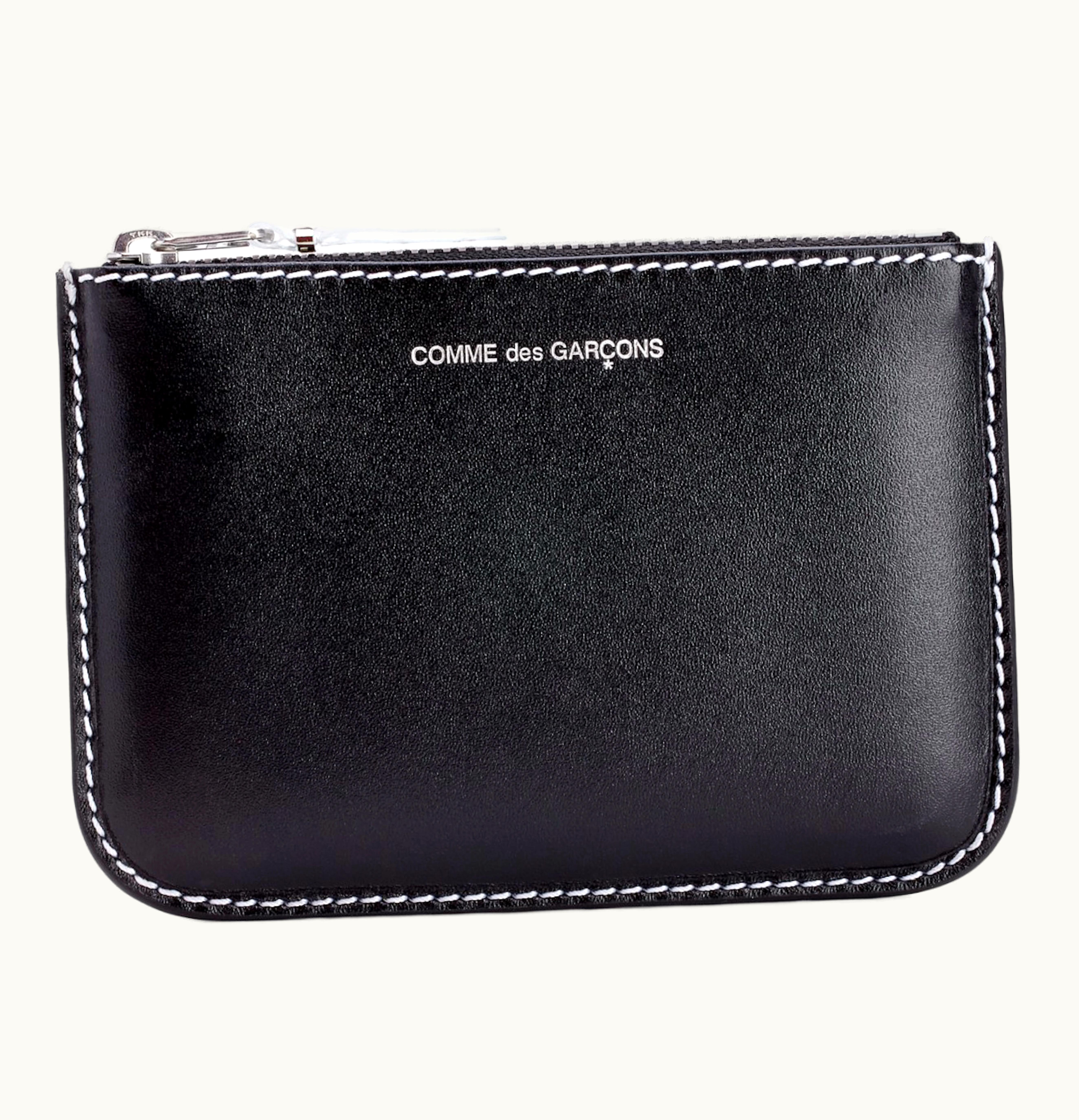 Comme Des Garçons Comme des Garcons SA8100TI Transparent Inside Wallet Black