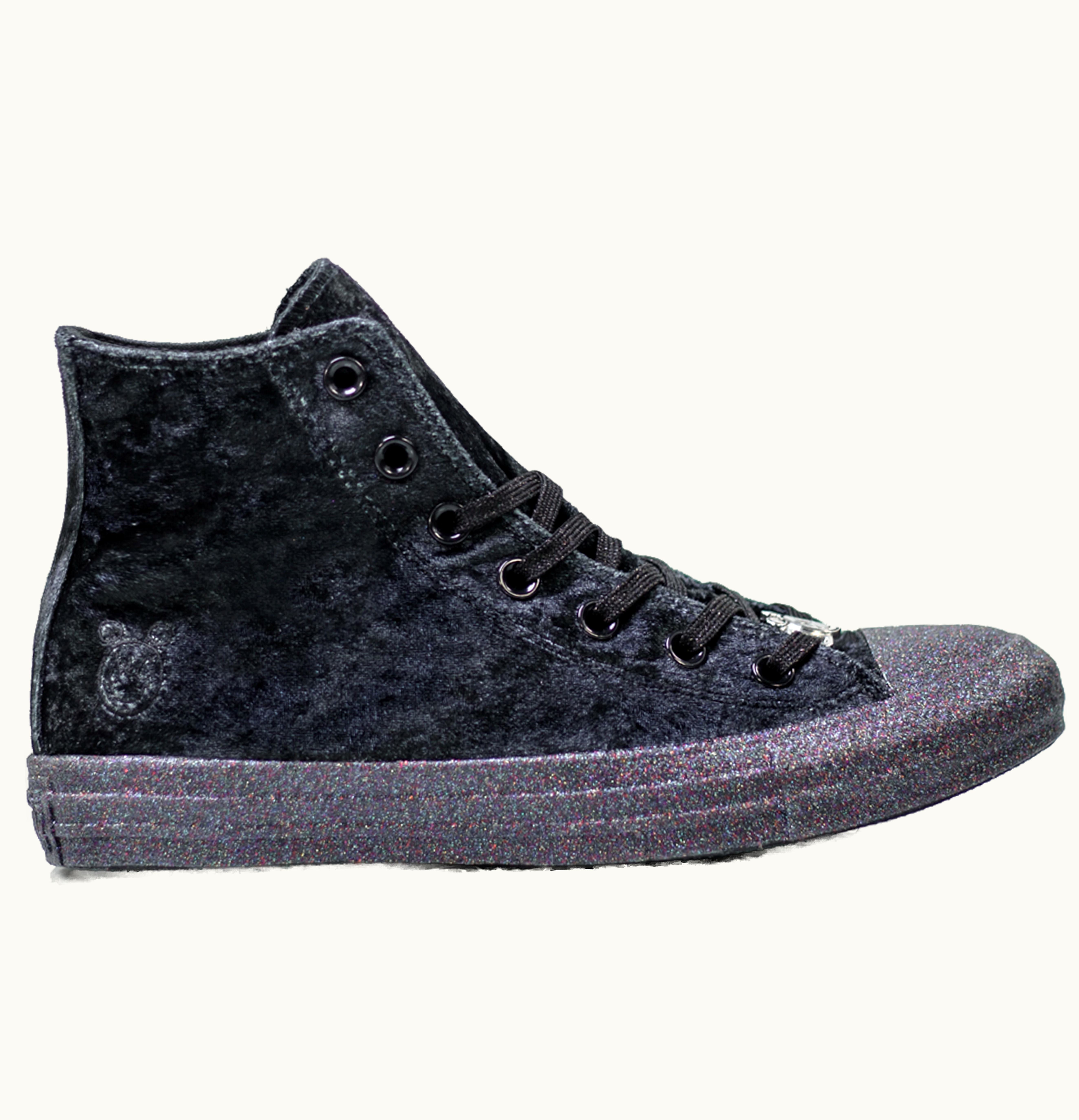 Converse Chuck Taylor All Star Hi Miley Cyrus Black Silver W