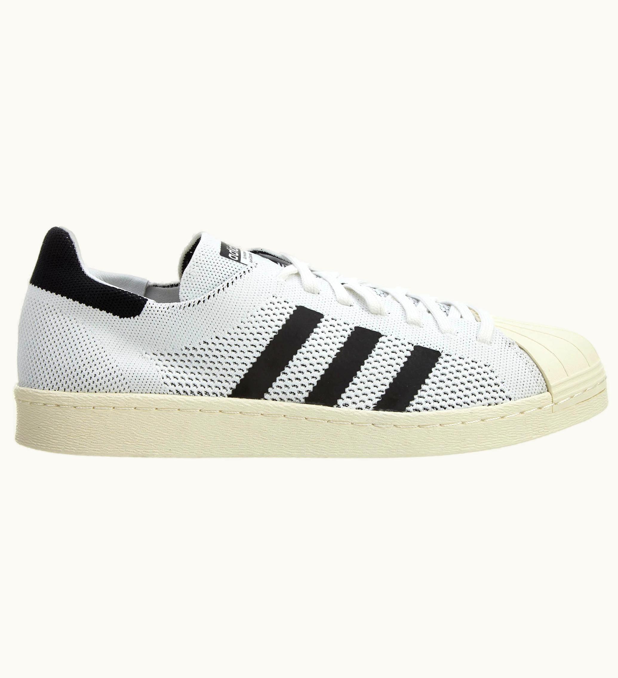 Adidas Adidas Superstar 80 Primeknit Ftwwhite Cbalck