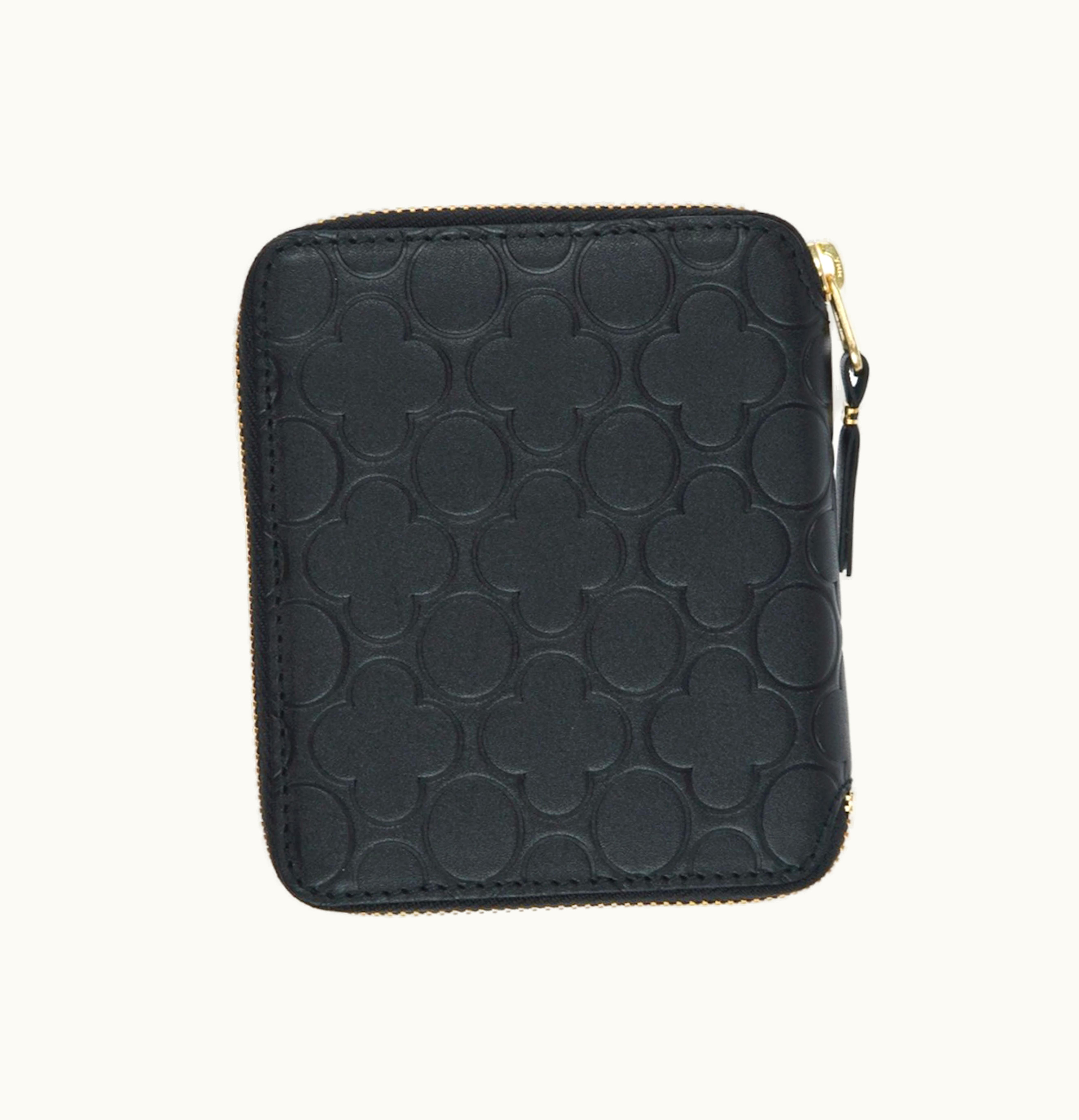 Comme Des Garçons Comme des Garcons SA210EB Classic Embossed B Wallet Black