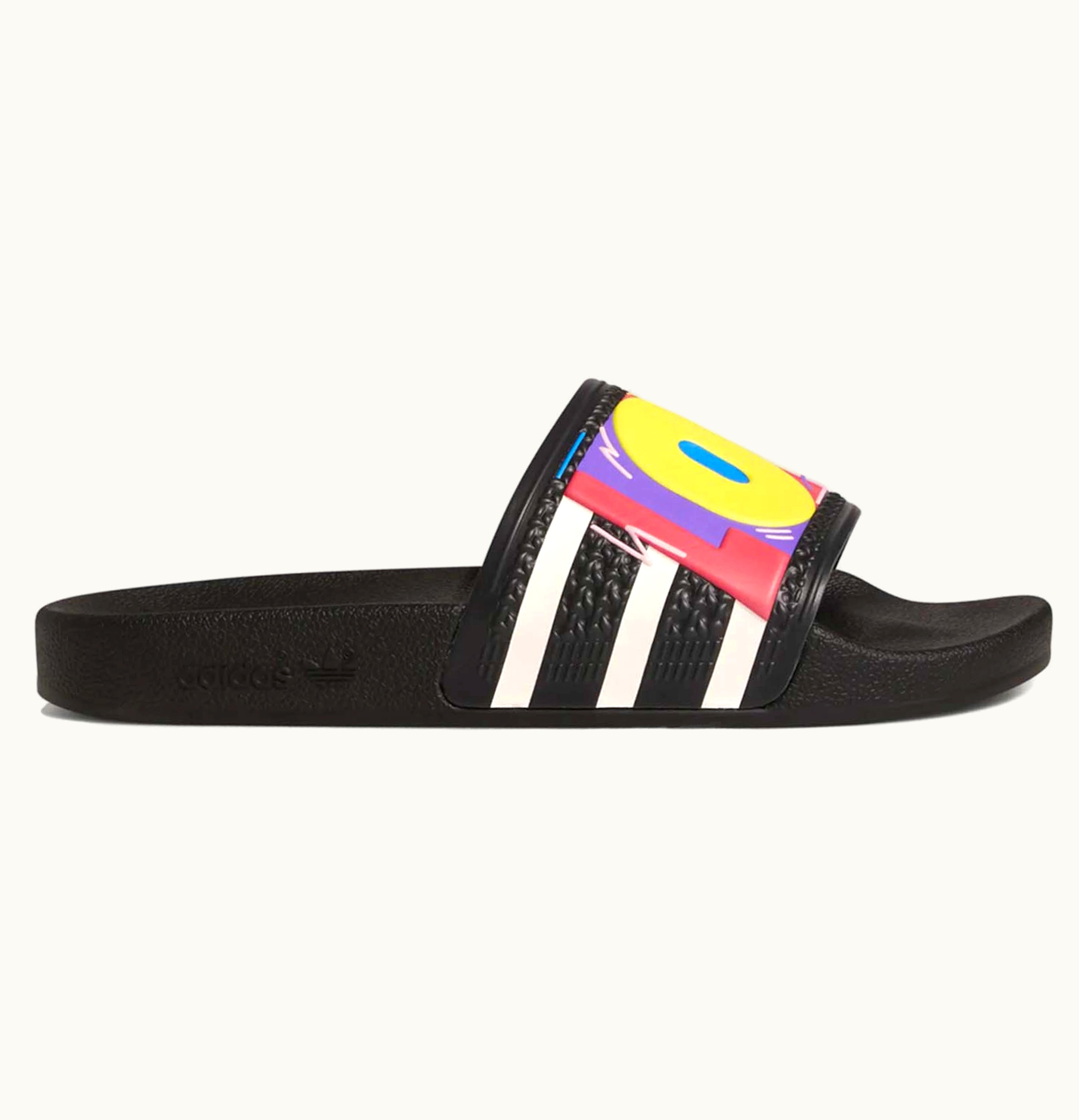 Adidas Adidas Adilette Slide Kris Andrew Small Pride Collection