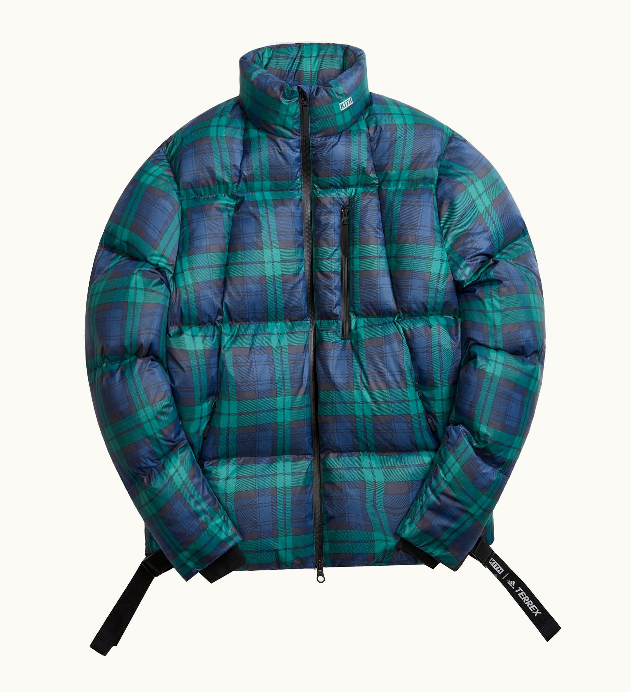 Kith Kith For Adidas Terrex Colorblock Puffer Blackwatch